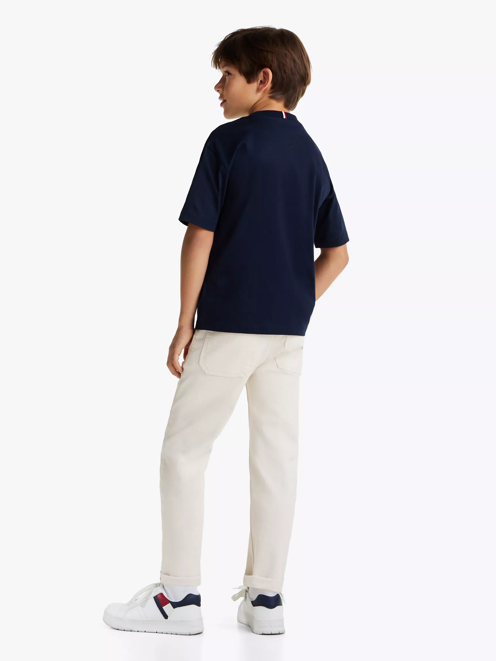 Футболка Tommy Hilfiger для мальчиков, Детская футболка с логотипом Flag Fresh