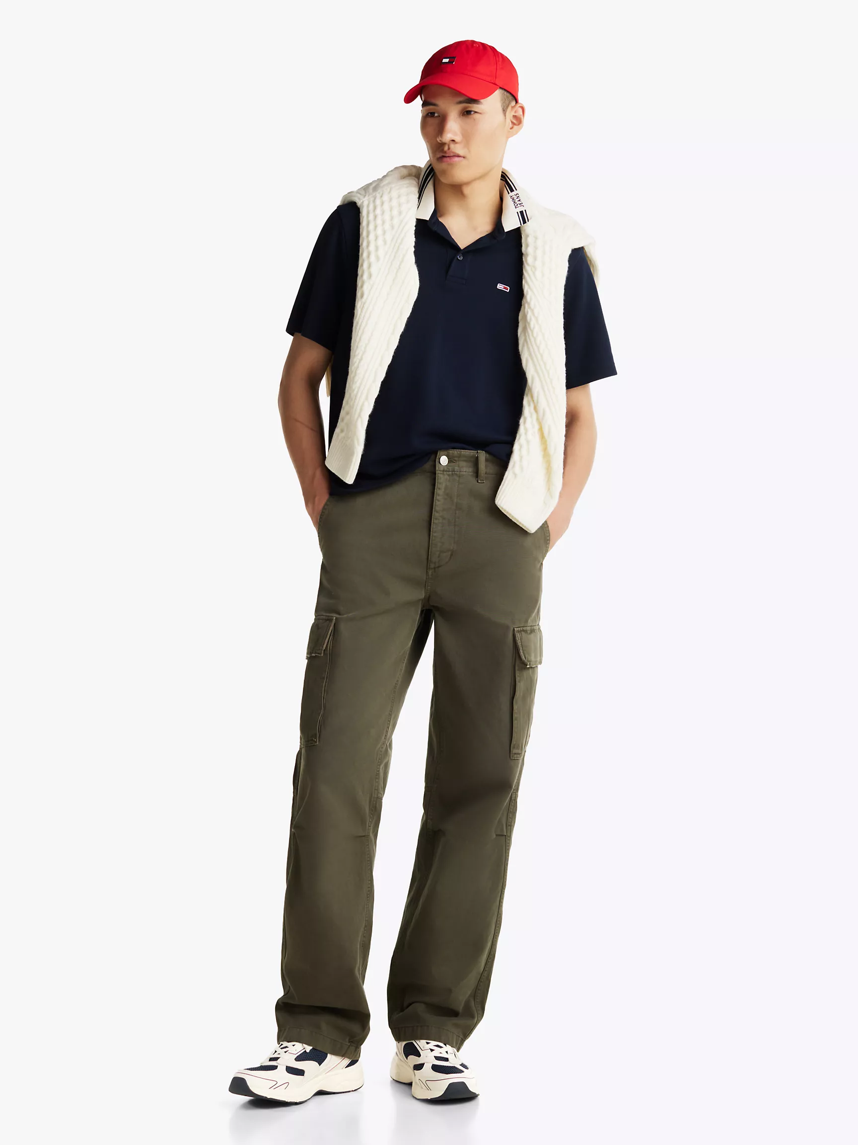 Мужские кроссовки Tommy Hilfiger, Кроссовки с разноцветными панелями в стиле colorblock