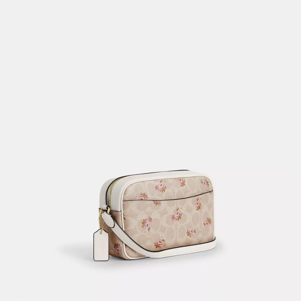 Сумка COACH Mini Jamie Camera Bag In Signature Canvas With Floral Print