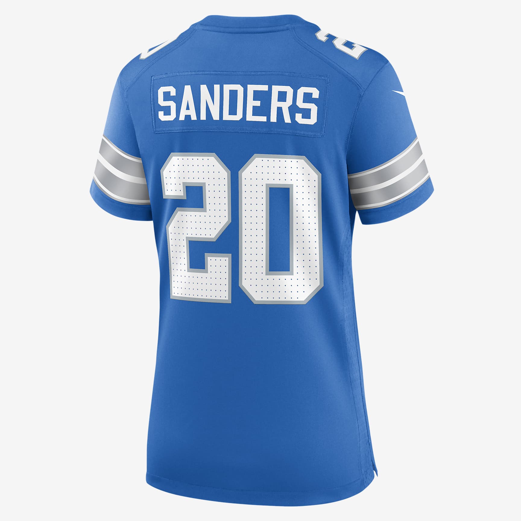 Barry Sanders Detroit Lions Women's Nike NFL Game Football Jersey