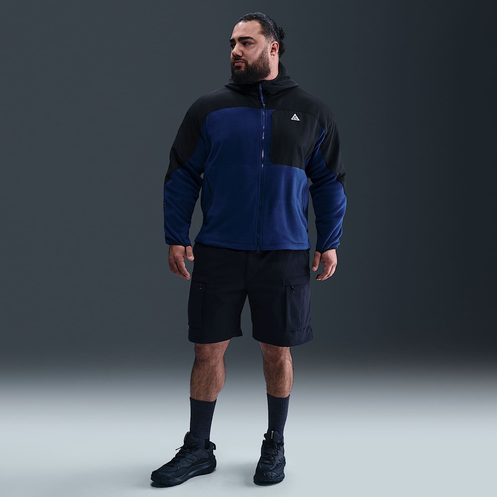 Nike ACG "Wolf Tree" Plus Full-Zip Hooded Mid Layer