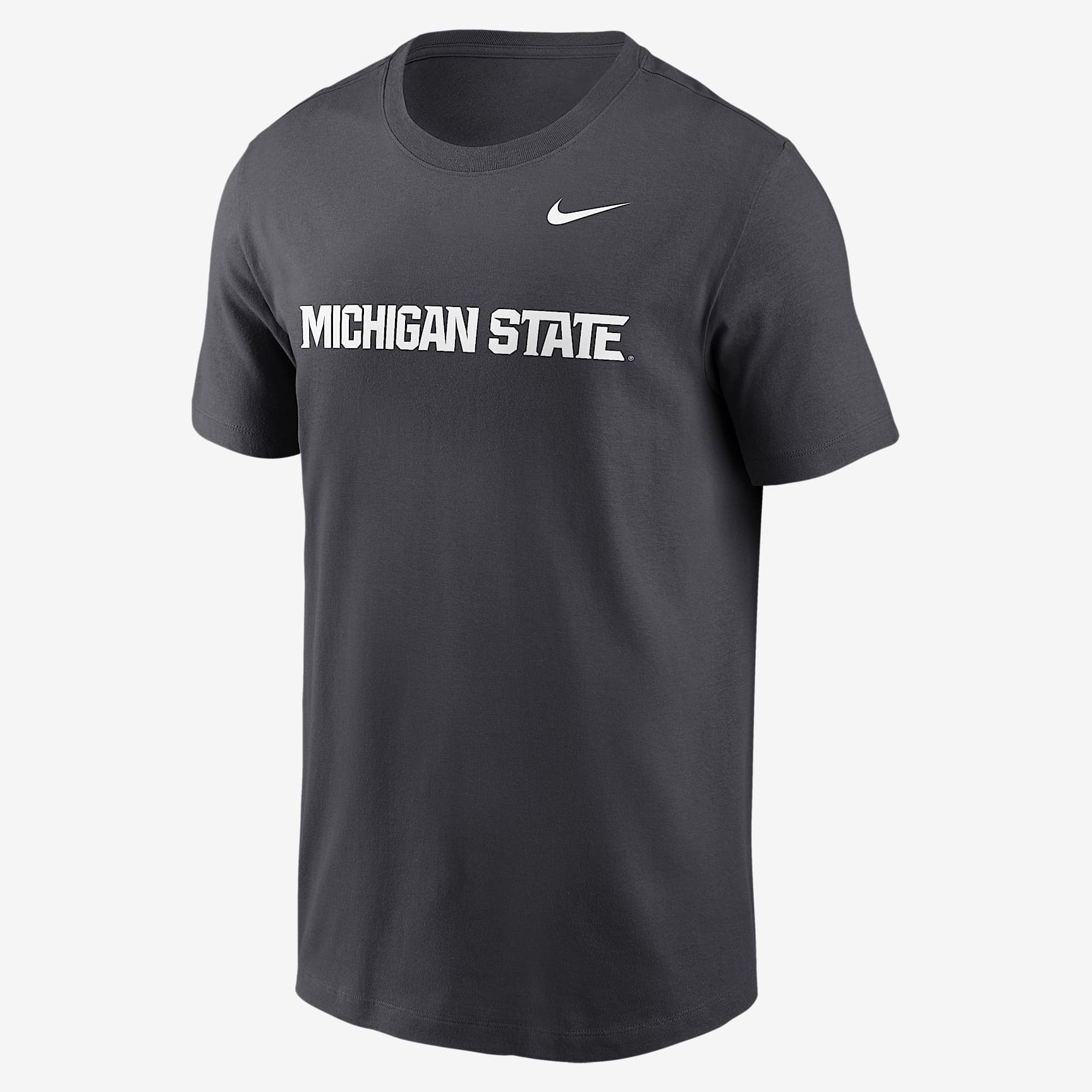 Michigan State Spartans Primetime Wordmark Men's Nike College T-Shirt