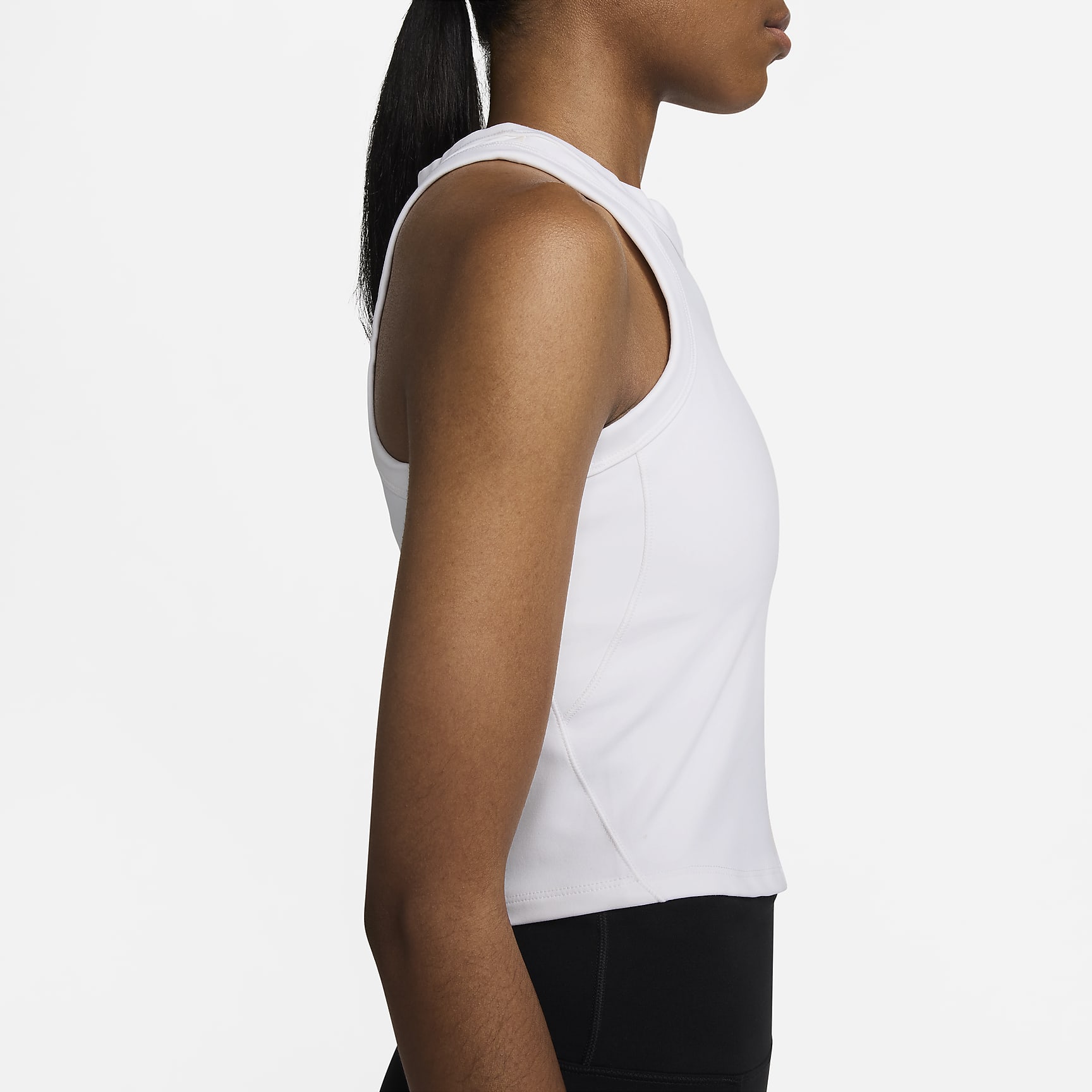 Nike One Fitted Women's Dri-FIT Cropped Tank Top