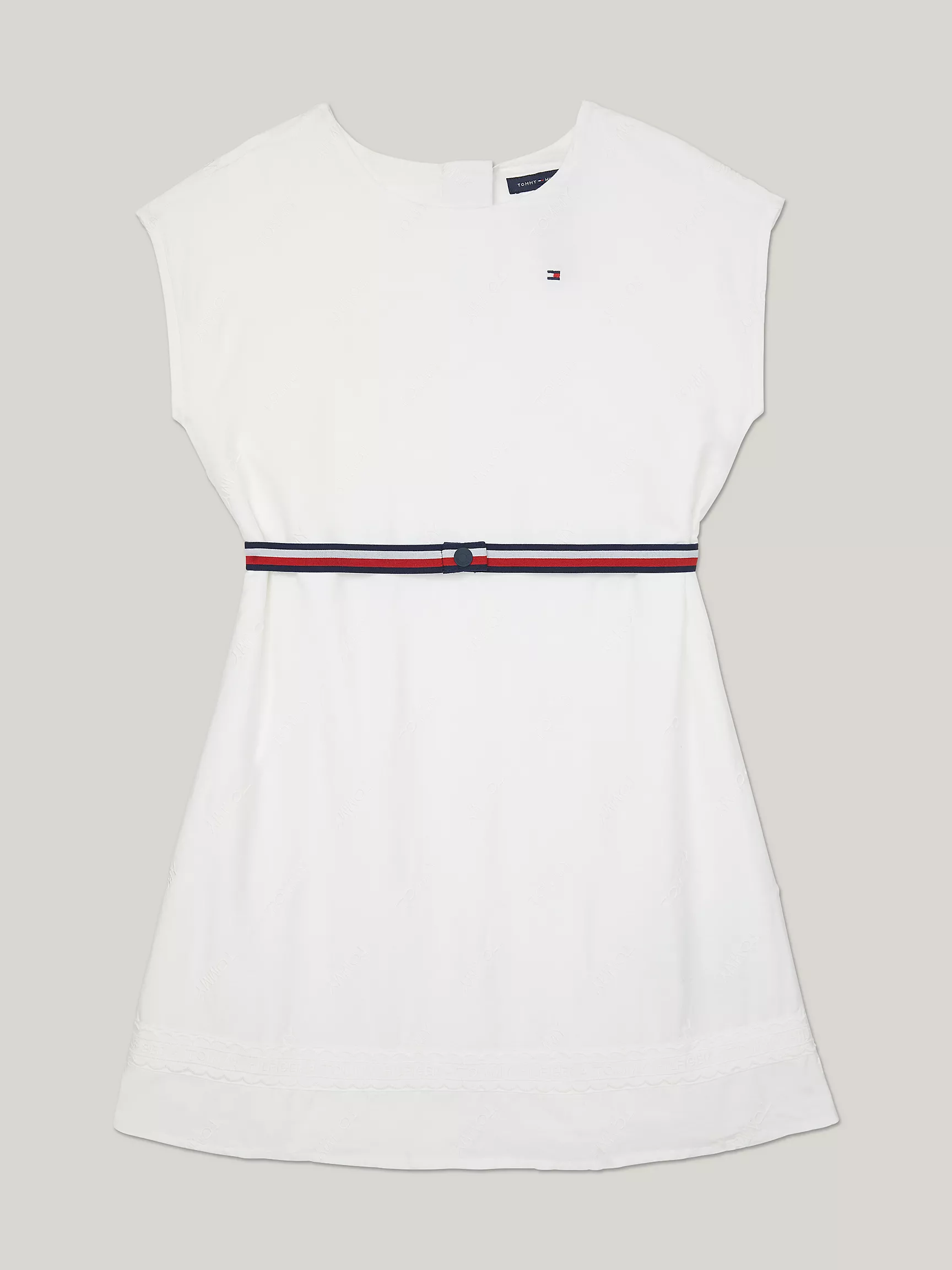 Платье для девочек Tommy Hilfiger, Детское платье с вышитым логотипом