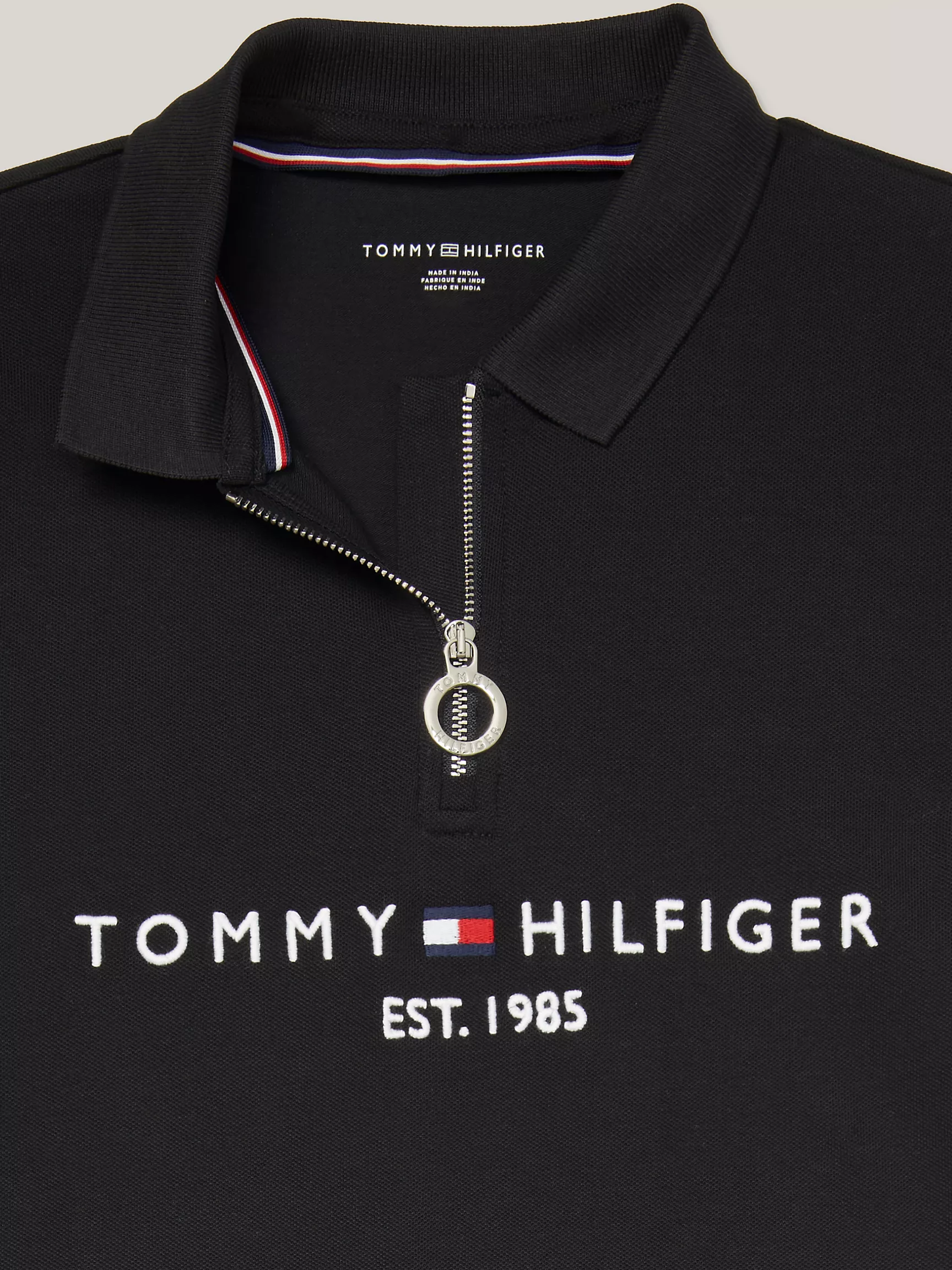Женское платье Tommy Hilfiger, Поло-платье с логотипом на молнии