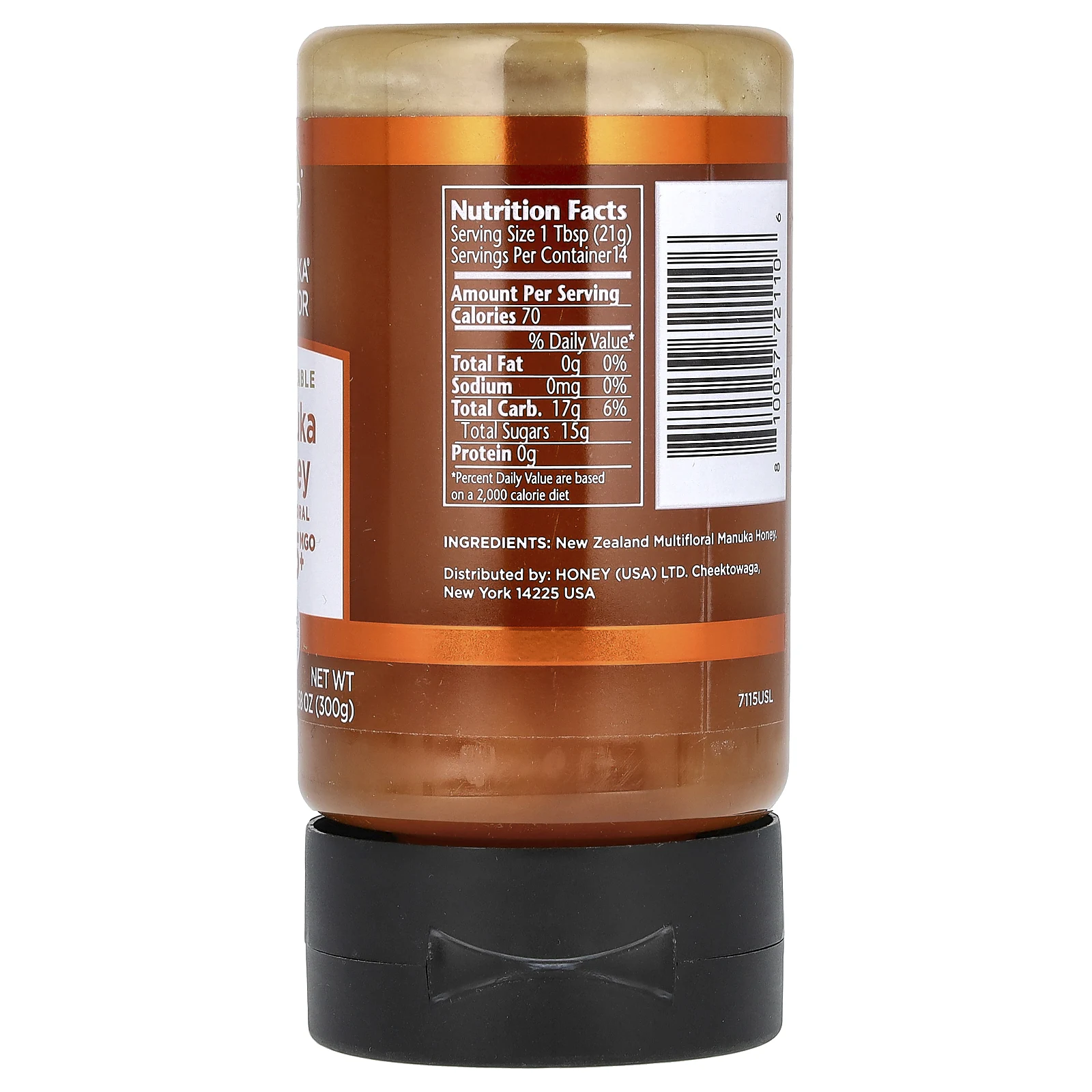 Manuka Doctor, Manuka Honey Multifloral, сжимаемый, MGO 35+, 300 г (10,58 унции)