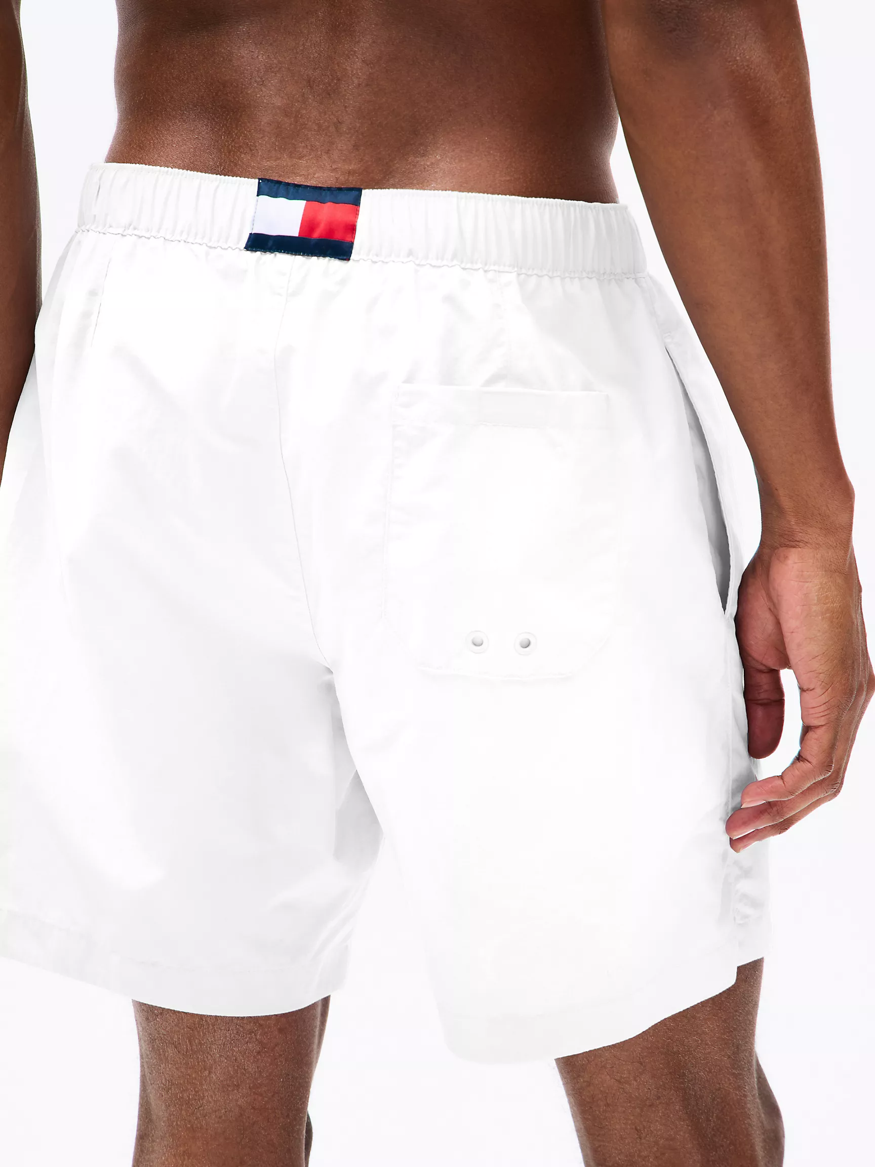 Мужские купальники Tommy Hilfiger, Однотонные плавательные шорты (7 дюймов)