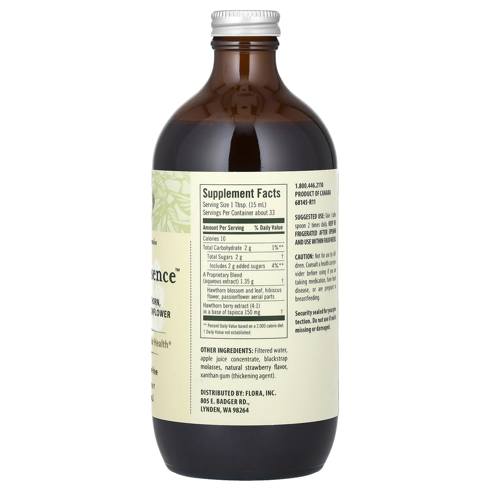 Flora, Cardio-Essence, 500 мл (17 жидк. унций)