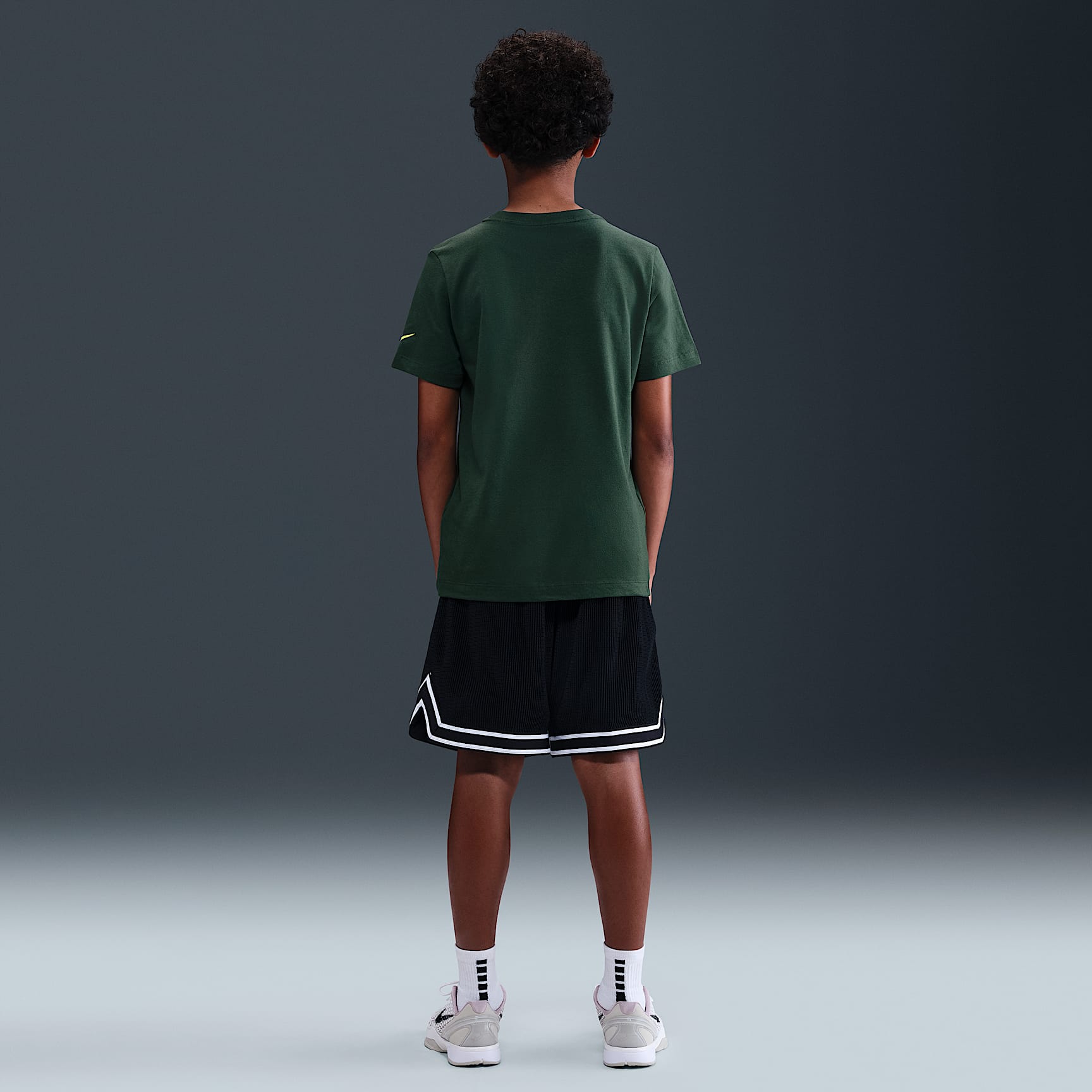 Kobe Big Kids' (Boys') Pleated Basketball Shorts