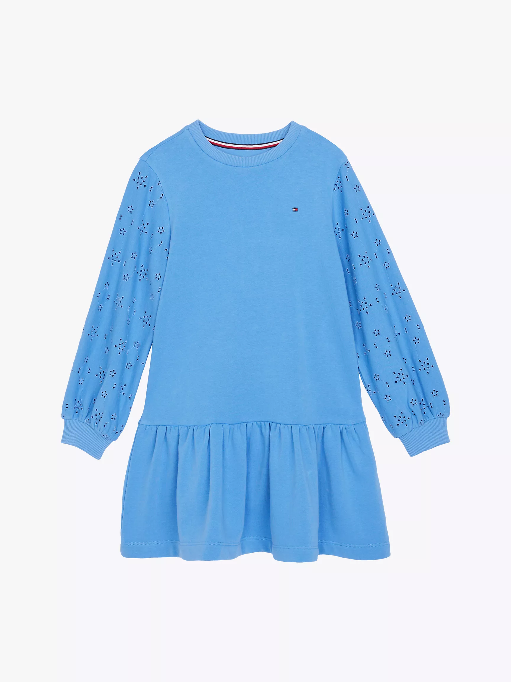 Платье для девочек Tommy Hilfiger, Детское вязаное платье с вышитыми звездами