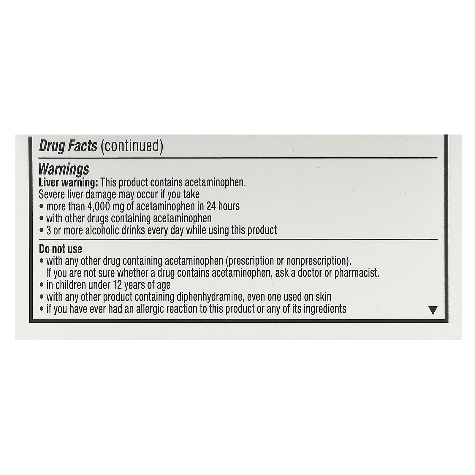 Unisom, PM Pain, средство для ночного сна и обезболивающее, 30 капсул