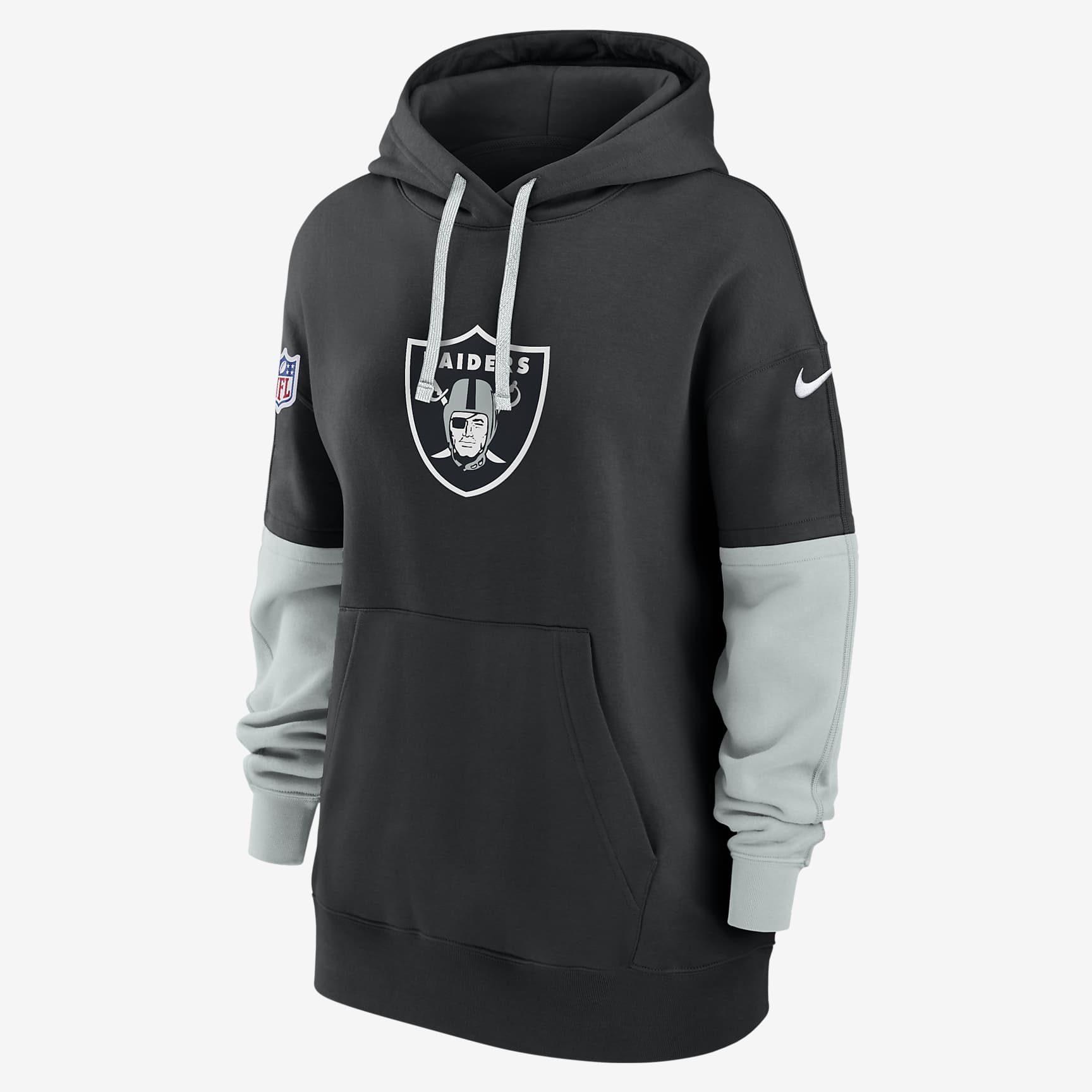 Las Vegas Raiders Sideline Essential Women's Nike NFL Pullover Hoodie