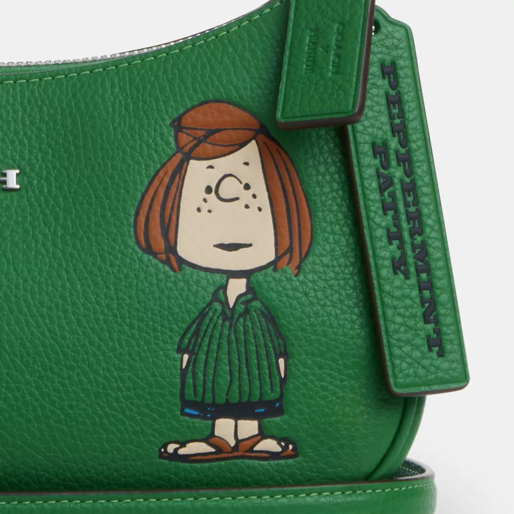 Сумка COACH Coach X Peanuts Teri Shoulder Bag With Peppermint Patty