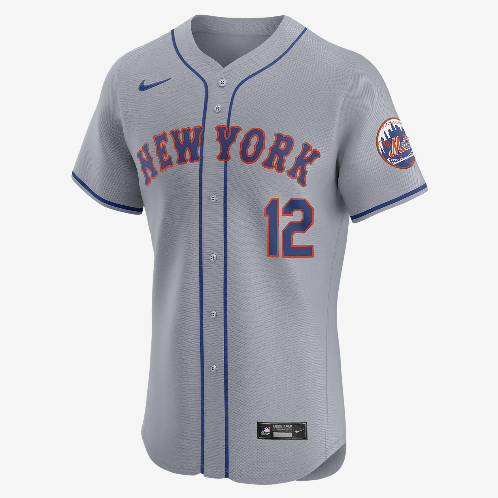 Francisco Lindor New York Mets Men's Nike Dri-FIT ADV MLB Elite Jersey