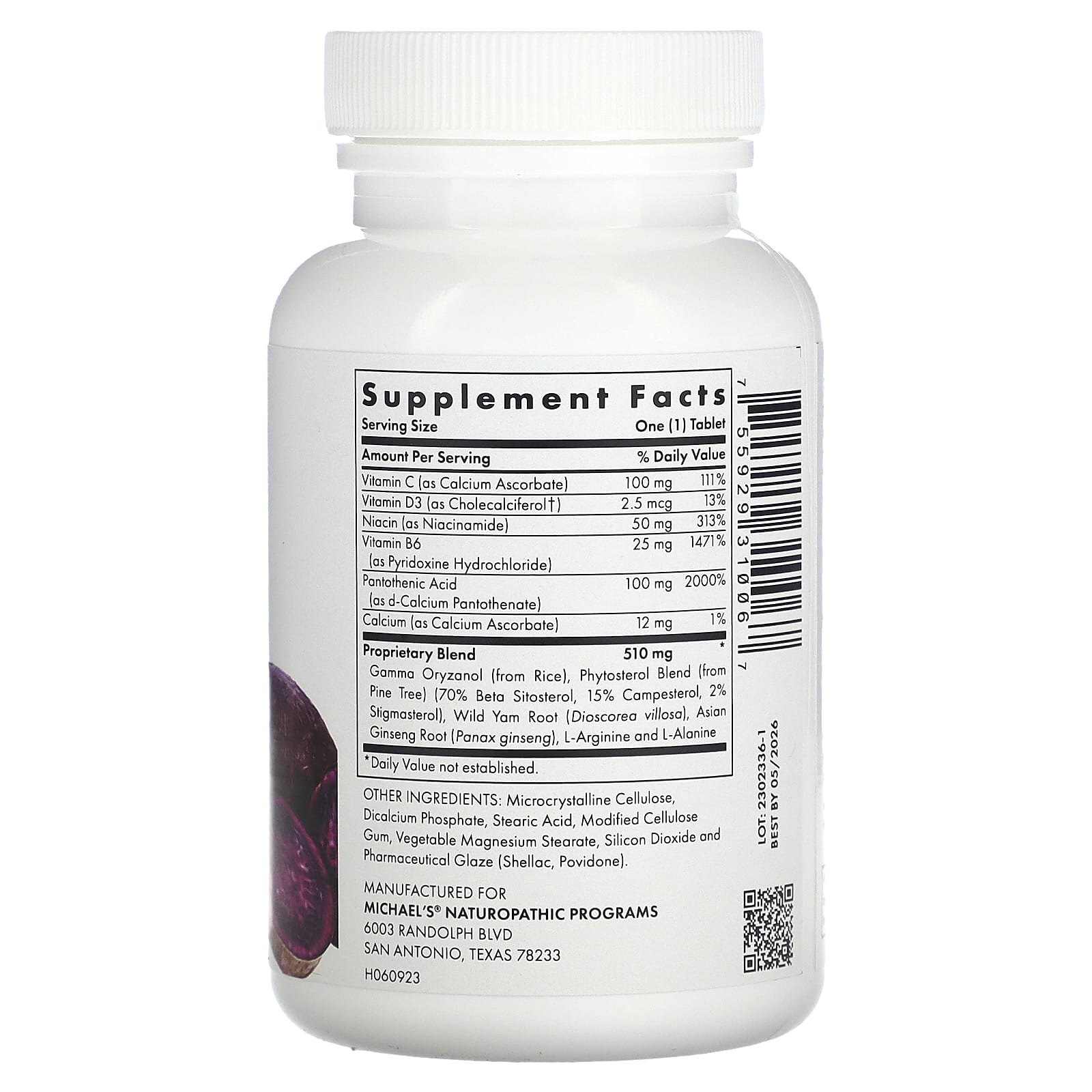 Michael's Naturopathic, Testosterone Factors, 90 вегетарианских таблеток