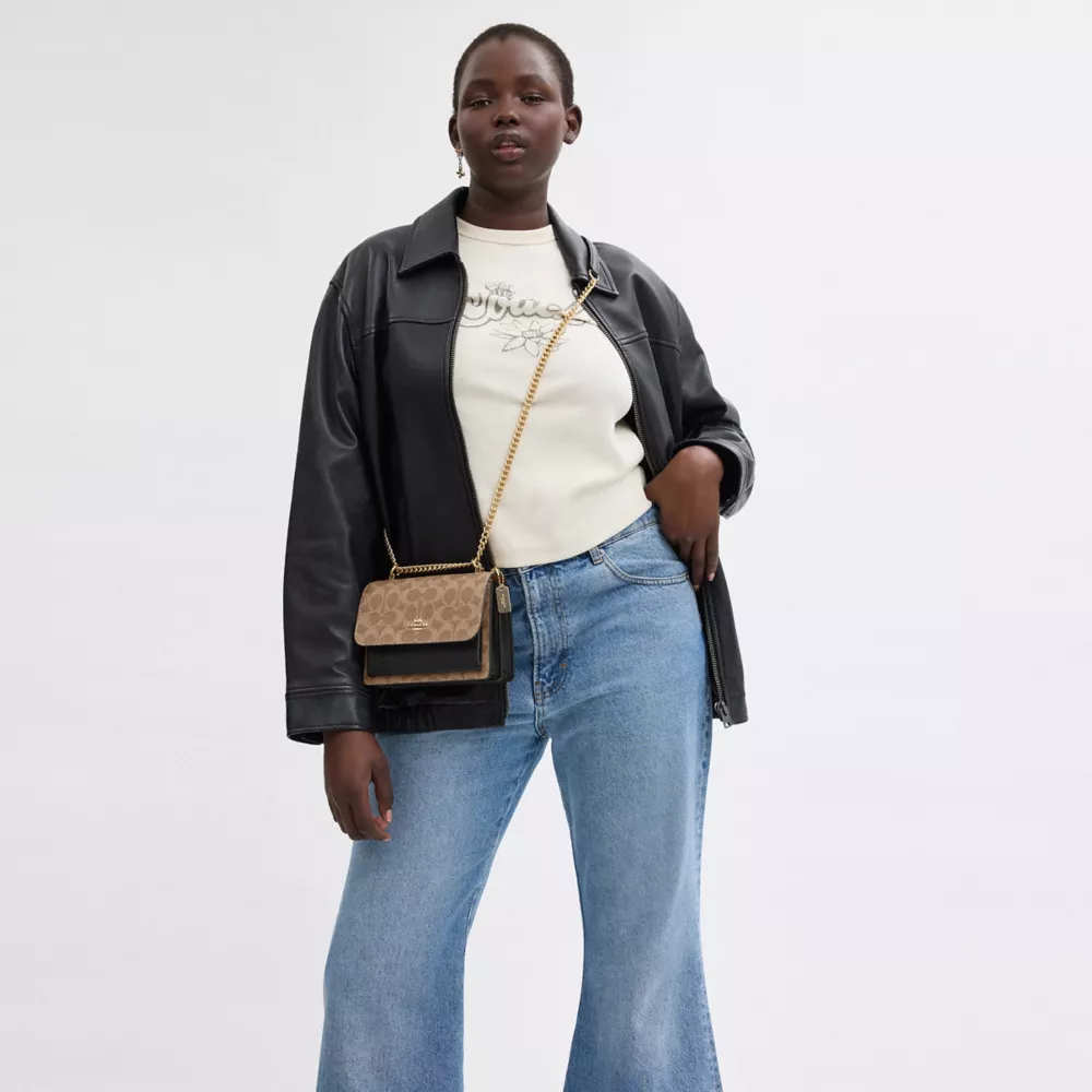 Сумка COACH Mini Klare Crossbody Bag In Signature Canvas