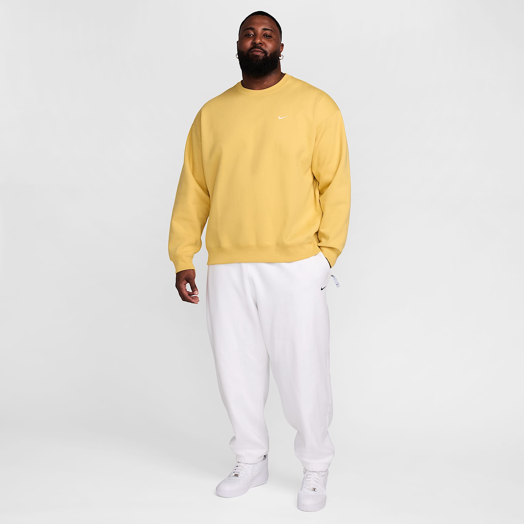 Nike Solo Swoosh Men's Fleece Crew