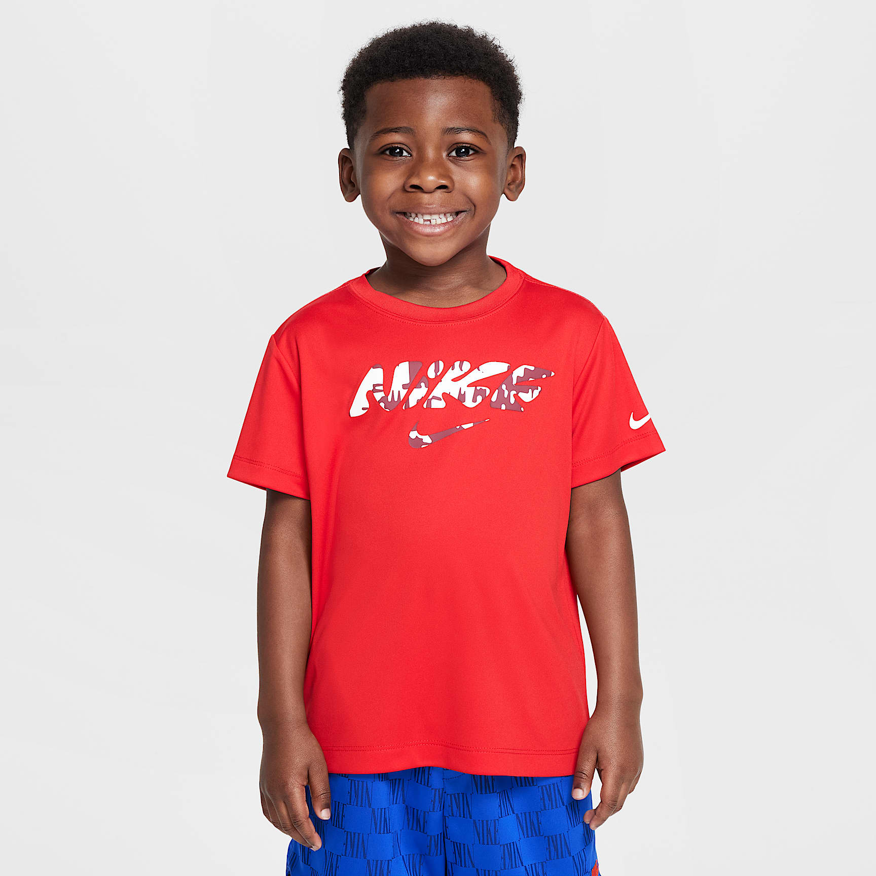 Nike Dri-FIT Little Kids' Multi Bold Graphic Top