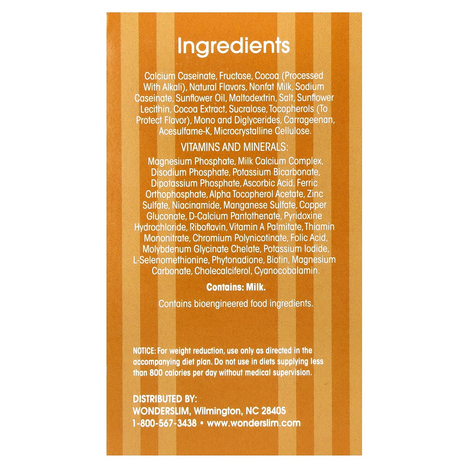 WonderSlim, meal Shake, шоколад с соленой карамелью, 7 пакетиков по 28 г