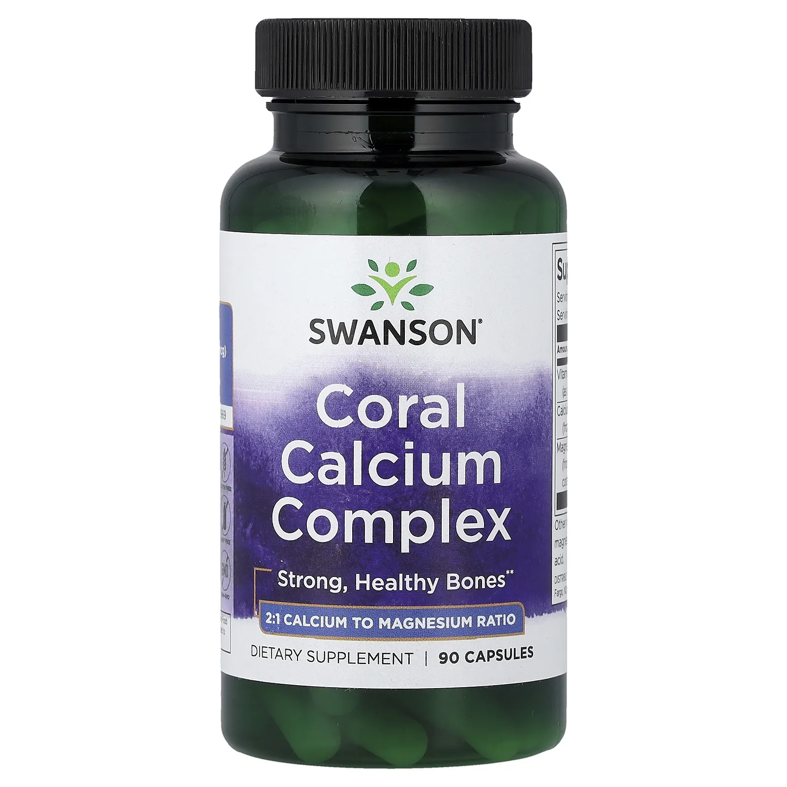 Swanson, Coral Calcium Complex, 90 Capsules
