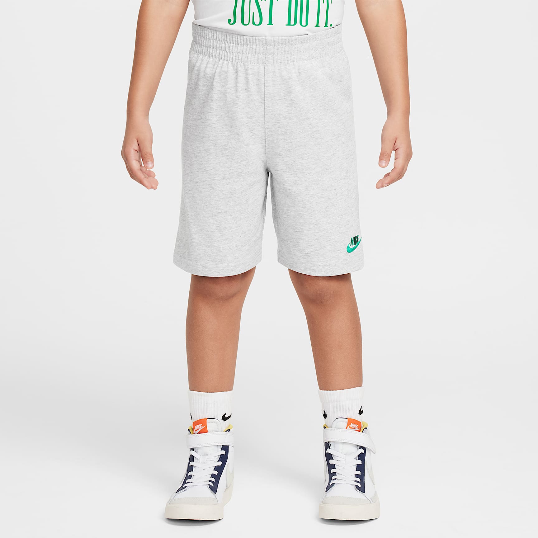 Nike Little Kids' Ace Your Game 2-Piece Jersey Shorts Set