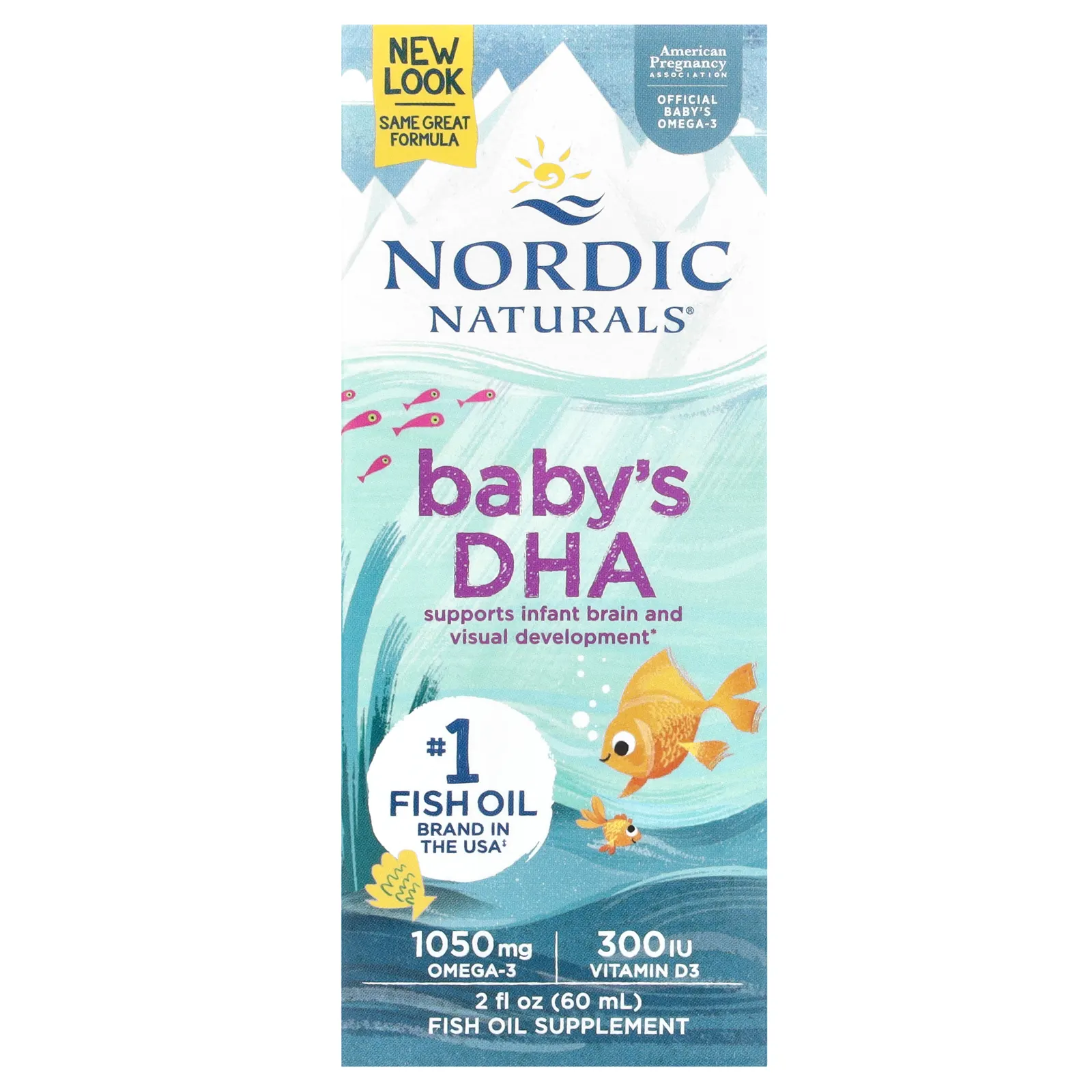 Nordic Naturals, ДГК для детей, 60 мл (2 жидк. унции)