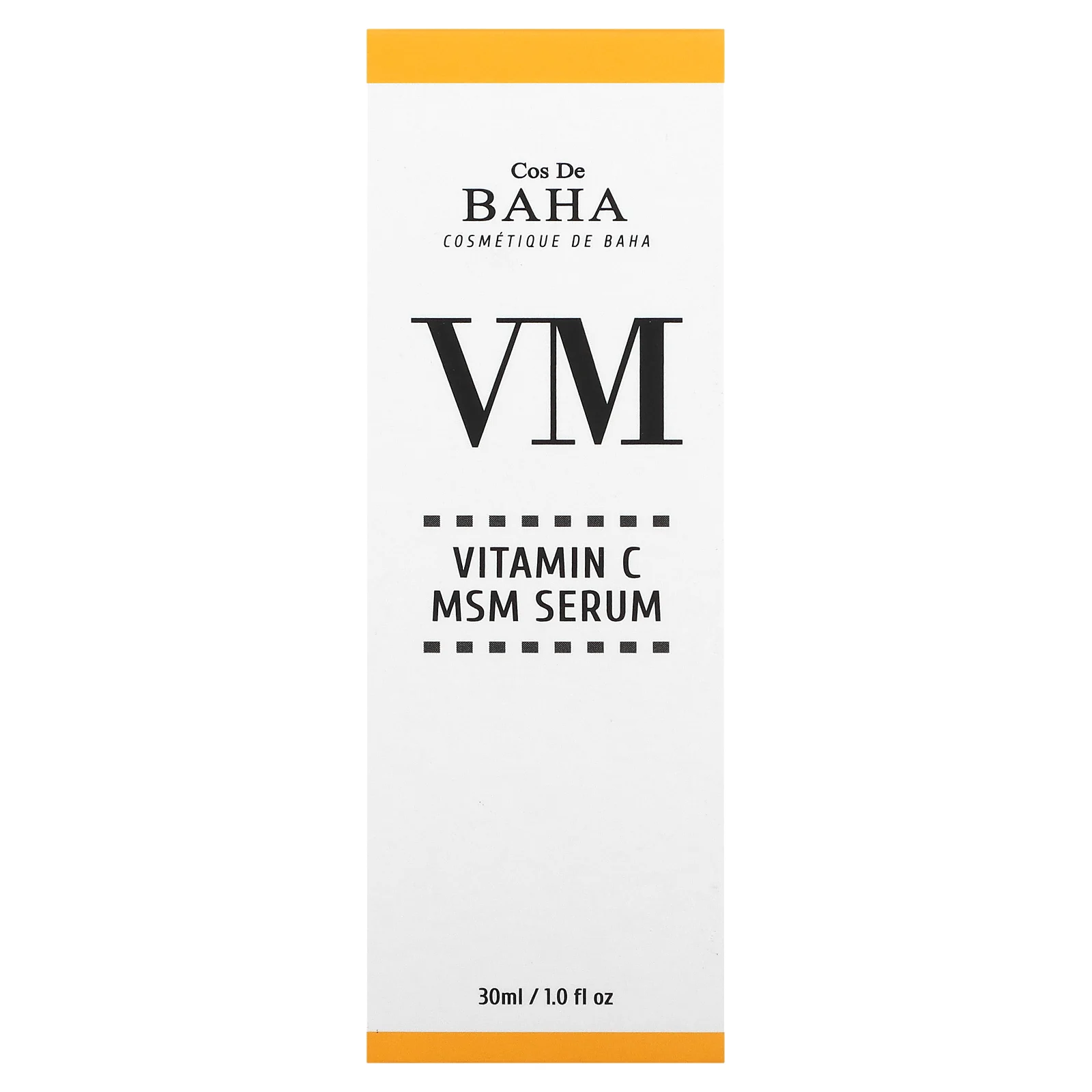 Cos De BAHA, VM, сыворотка с витамином C и МСМ, 30 мл (1 жидк. унция)