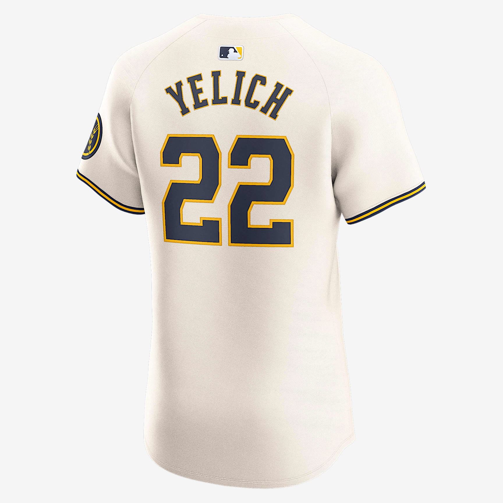 Christian Yelich Milwaukee Brewers Men's Nike Dri-FIT ADV MLB Elite Jersey