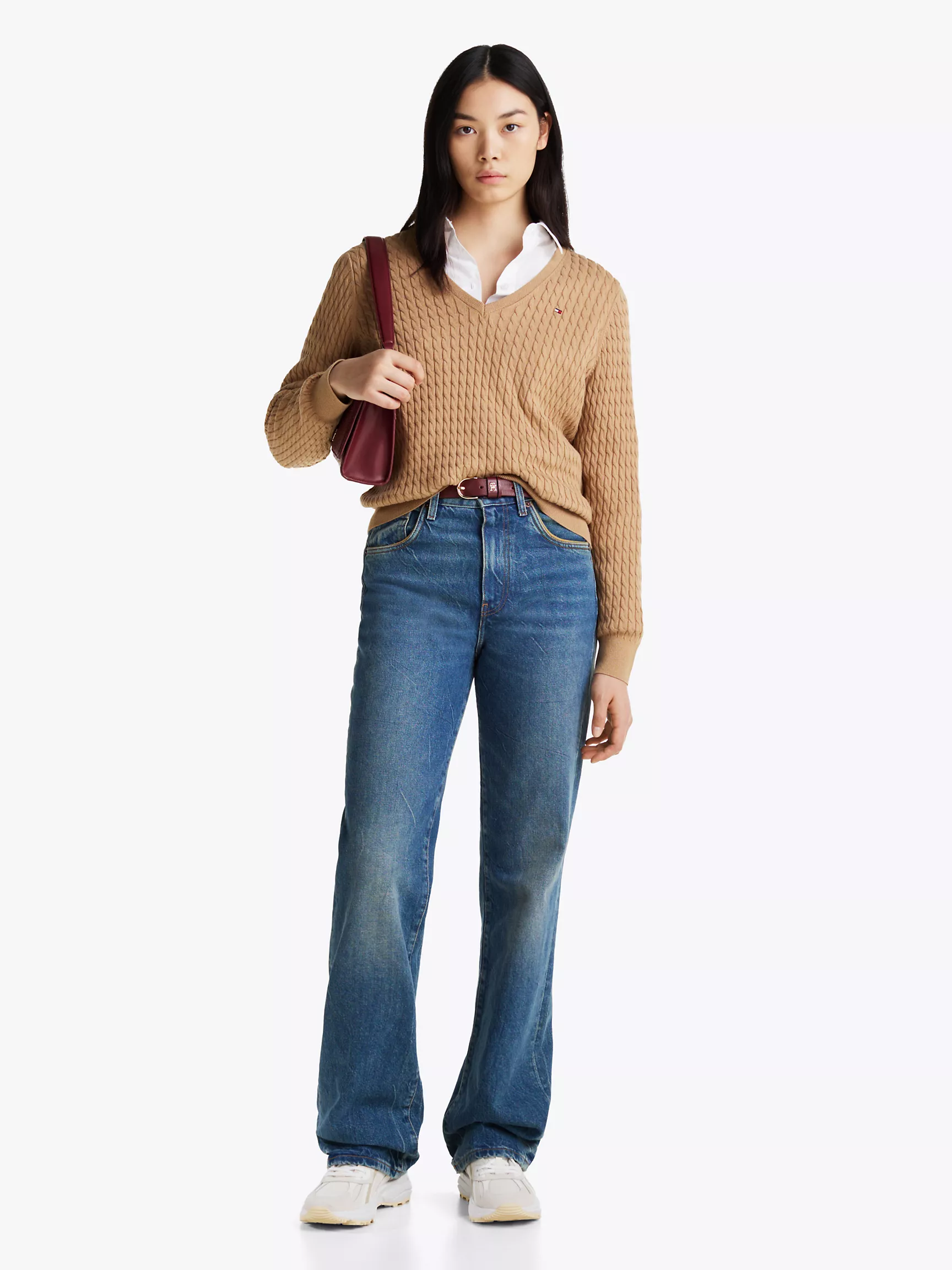 Женские кроссовки Tommy Hilfiger, Кроссовки в уличном стиле с монограммой