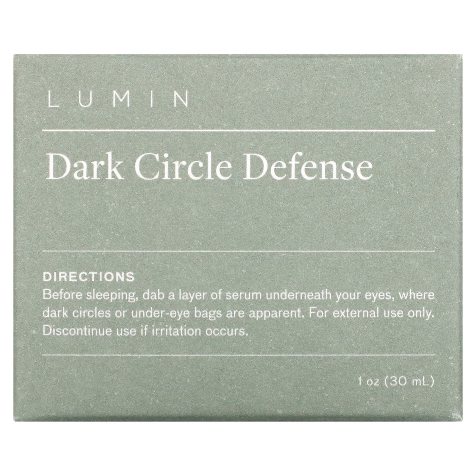 Lumin, Dark Circle Defense, 30 мл (1 унция)