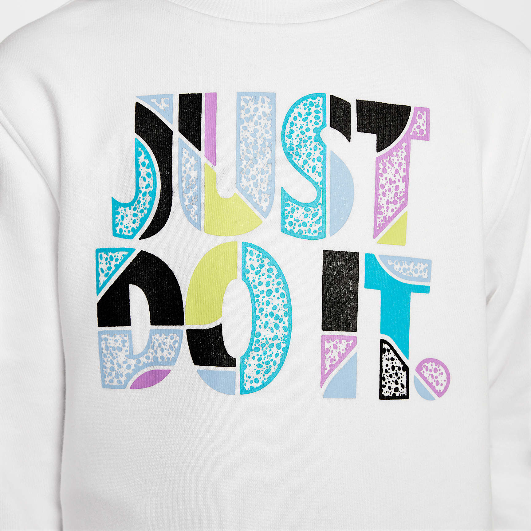 Nike Sportswear "Outside the Lines" Little Kids' French Terry Crew Top