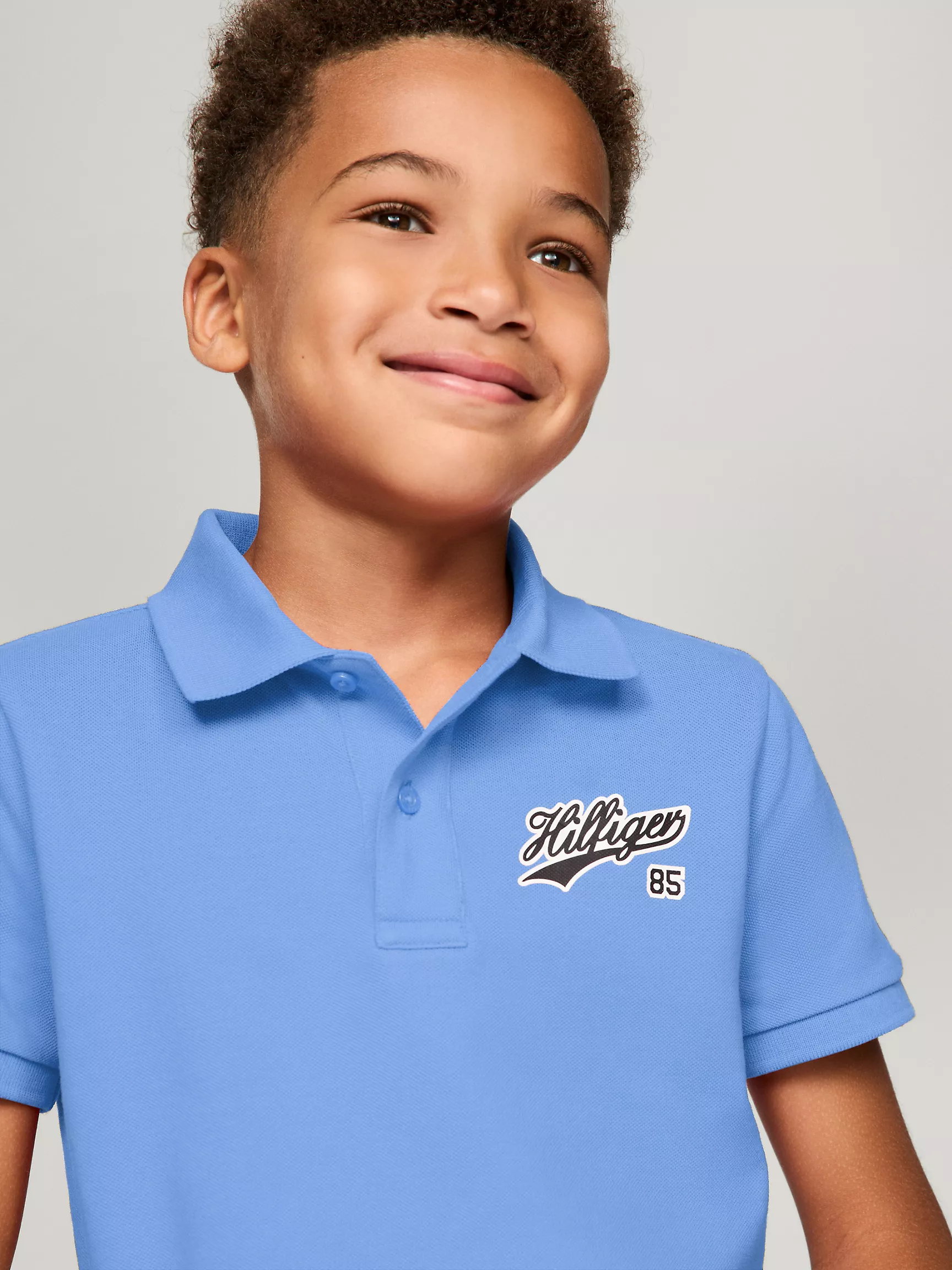 Рубашка-поло для мальчиков Tommy Hilfiger, Детское поло с короткими рукавами и логотипом Script 85