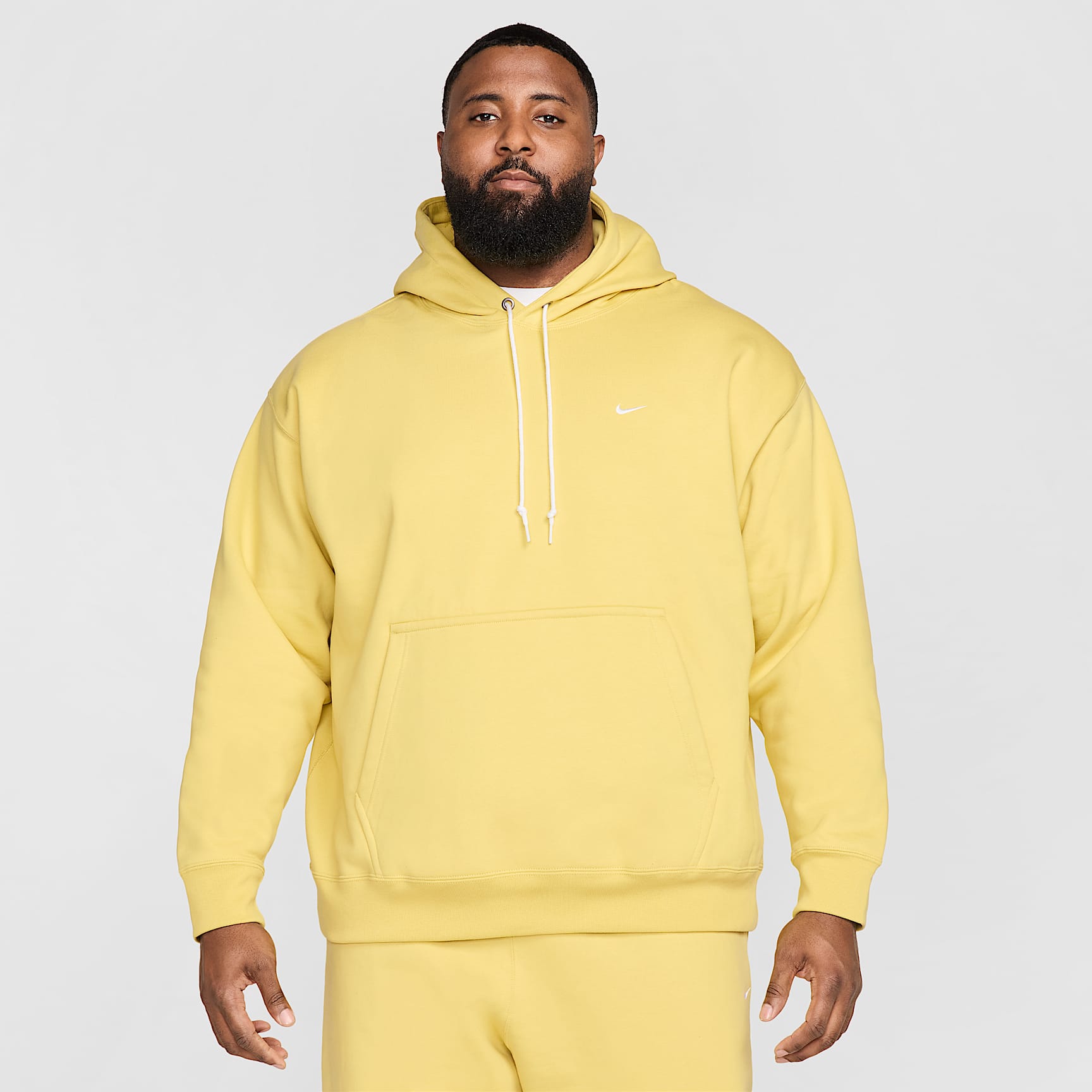 Nike Solo Swoosh Men's Fleece Pullover Hoodie