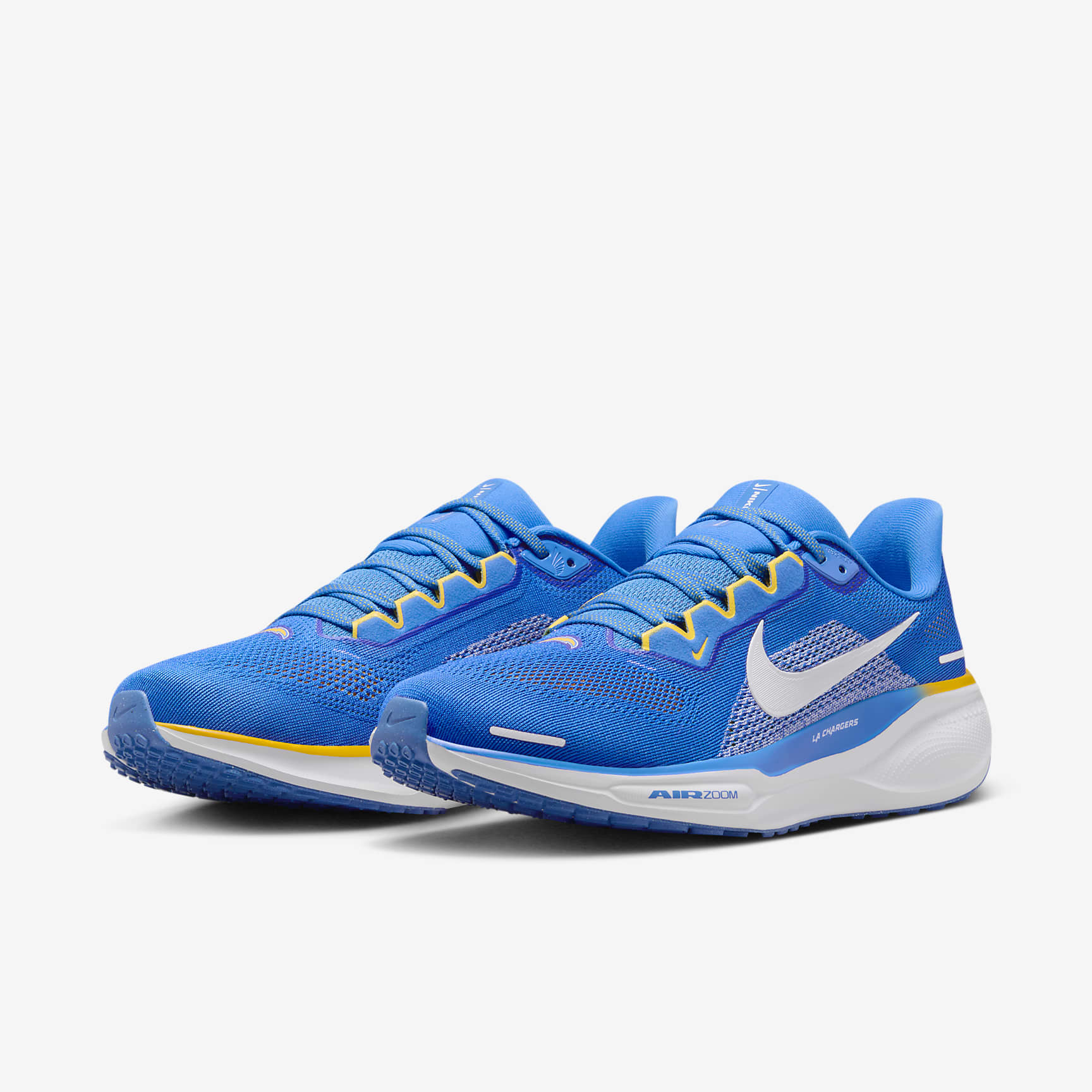 Nike Pegasus 41 NFL Los Angeles Chargers Men's Road Running Shoes