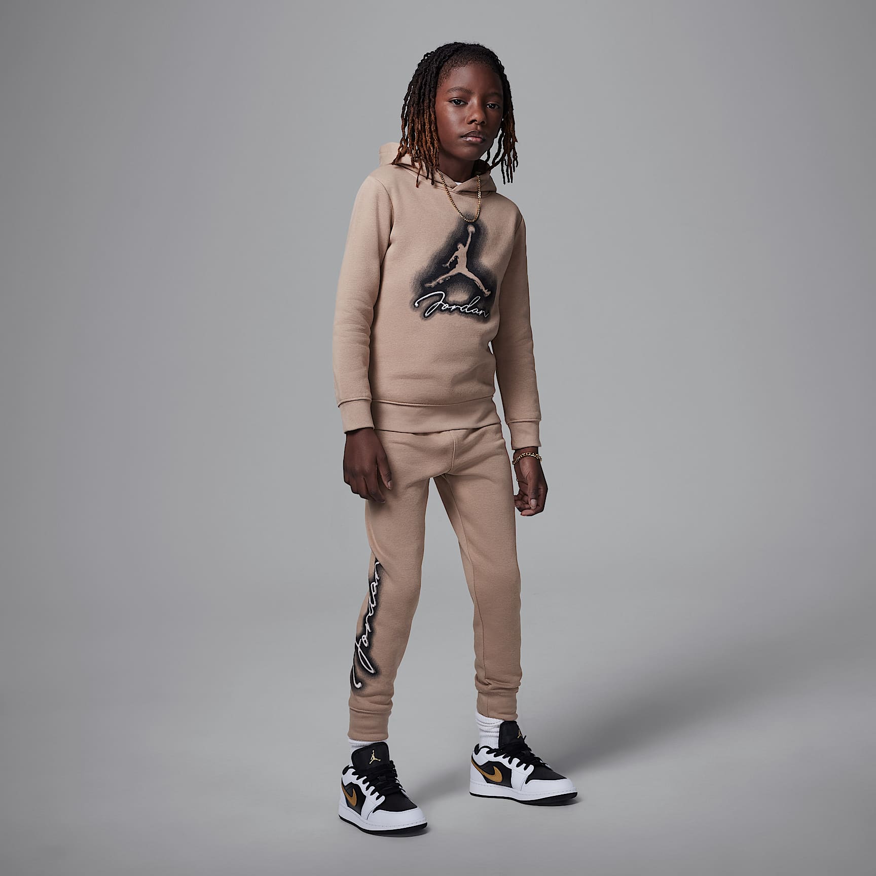 Jordan MVP Little Kids' 2-Piece Fleece Pullover Hoodie Set