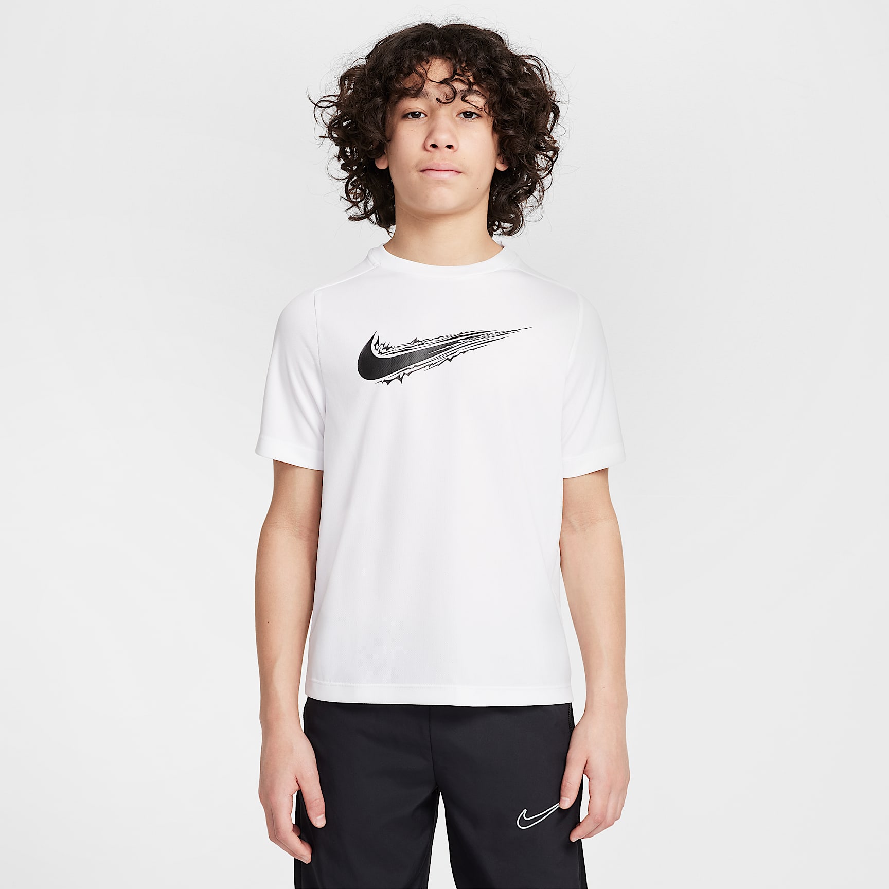 Nike Multi Big Kids' (Boys') Dri-FIT Short-Sleeve Top