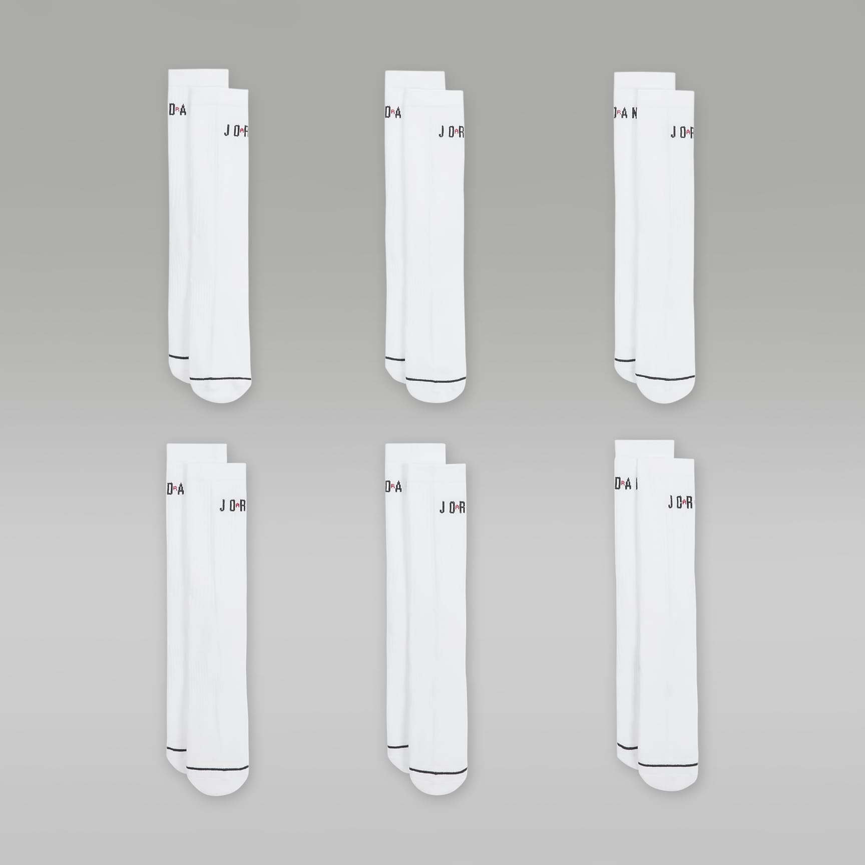 Jordan Everyday Crew Socks (6 Pairs)