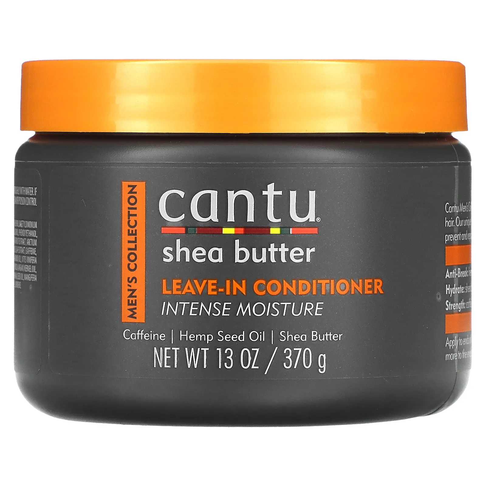 Cantu, Men's Collection, несмываемый кондиционер с маслом ши, 370 г (13 унций)