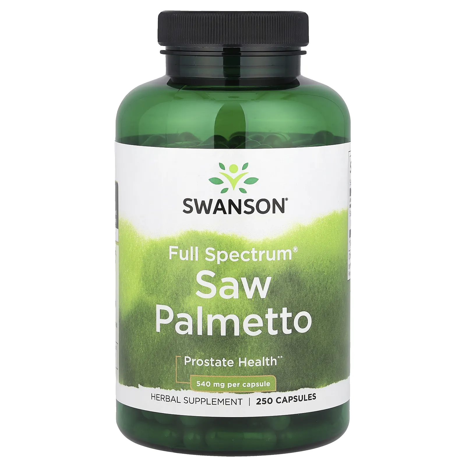 Swanson, Full Spectrum Saw Palmetto, 540 мг, 250 капсул