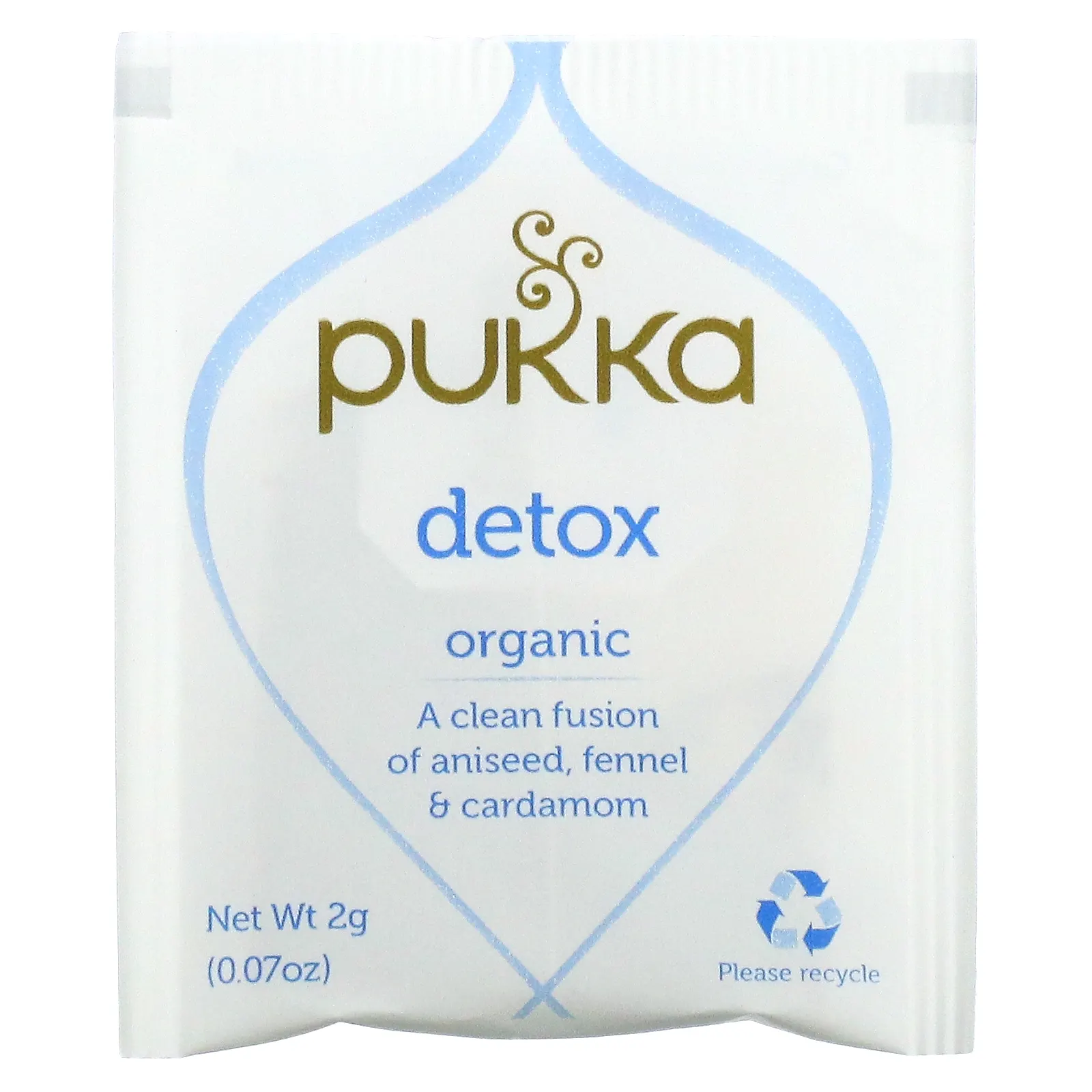 Pukka Herbs, Органический травяной чай, для детоксикации, без кофеина, 20 пакетиков, 40 г (1,41 унции)