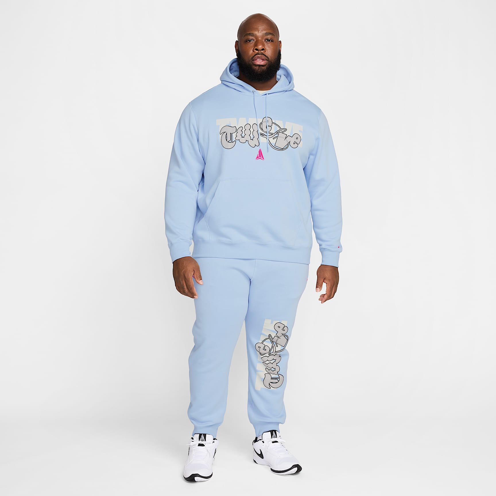 Ja Men's Fleece Basketball Jogger Pants