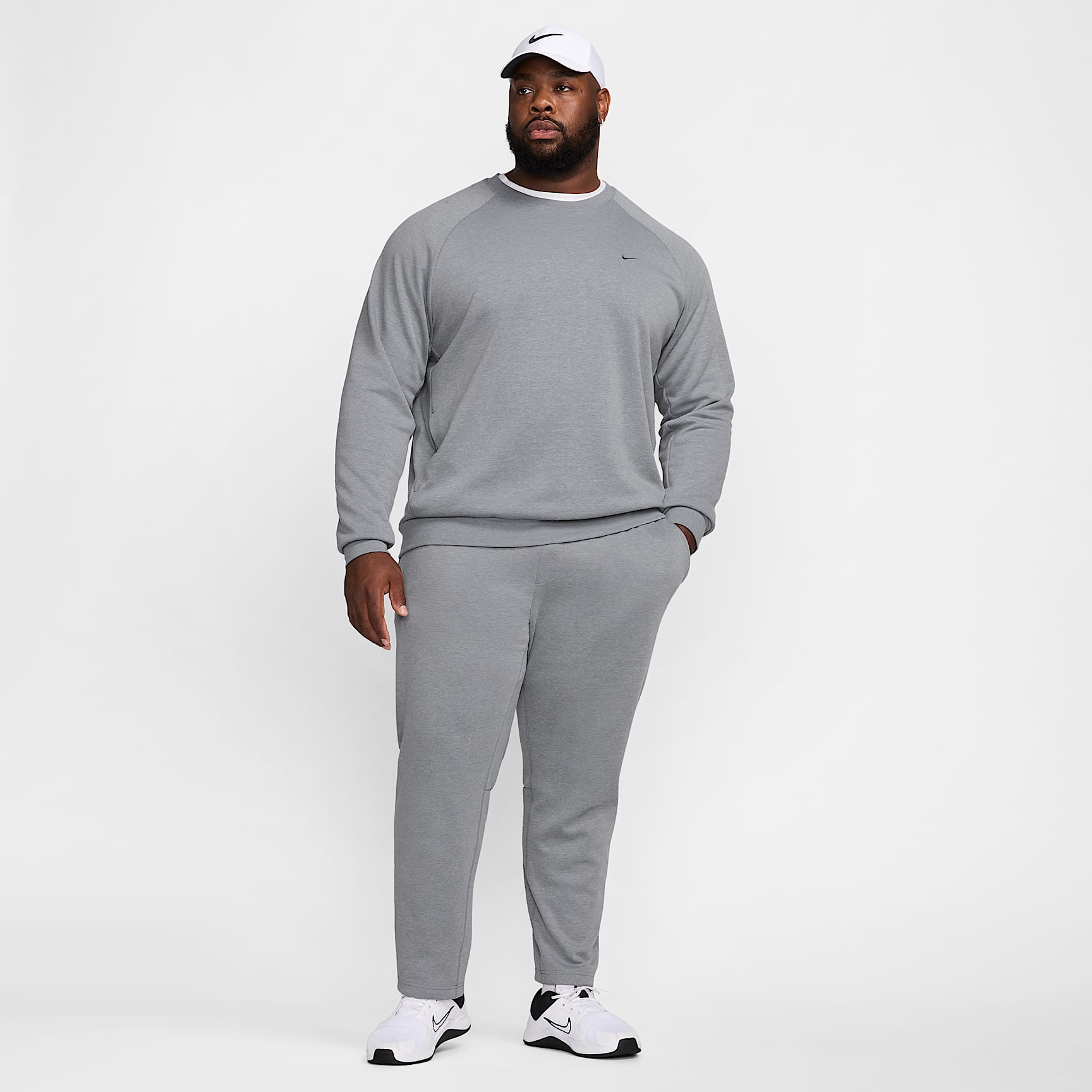 Nike Primary Fleece Men's Dri-FIT UV Performance Crew