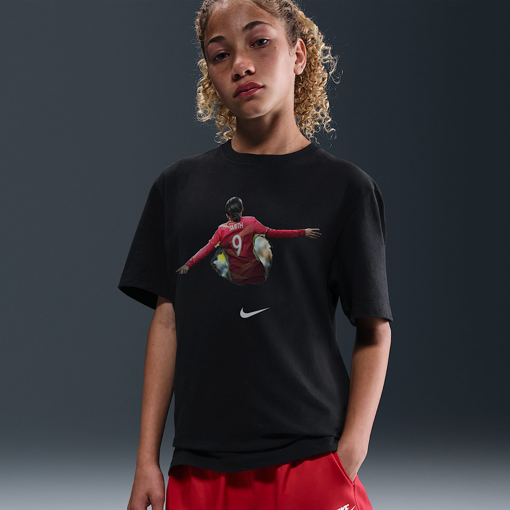 Sophia Wilson "So Win" Big Kids' Nike Soccer T-Shirt