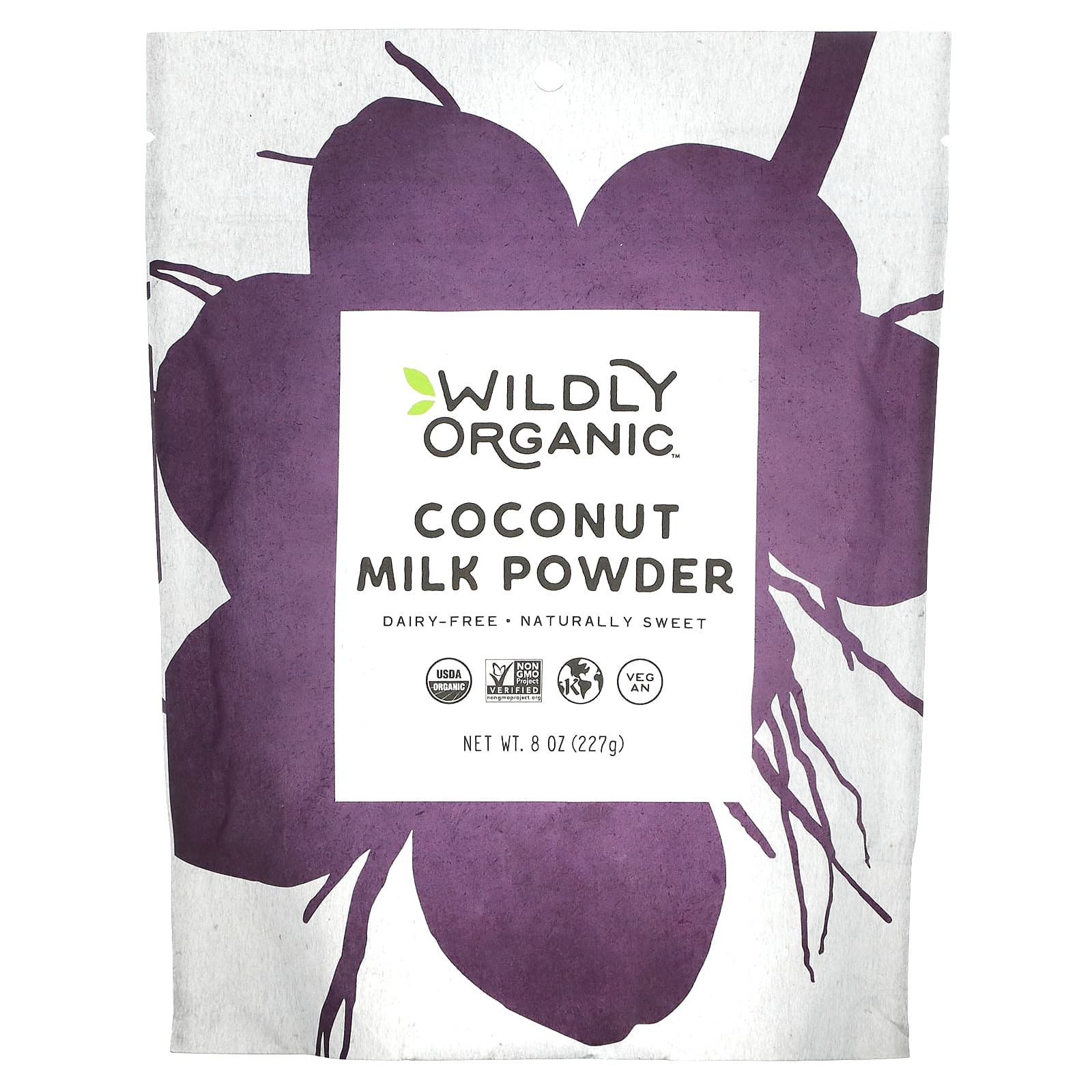 Wildly Organic, сухое кокосовое молоко, 227 г (8 унций)