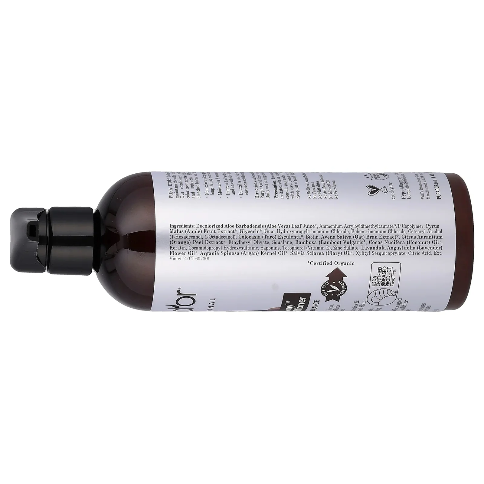 Pura D'or, ColorHarmony Purple, кондиционер для профессионального использования, 473 мл (16 жидк. унций)