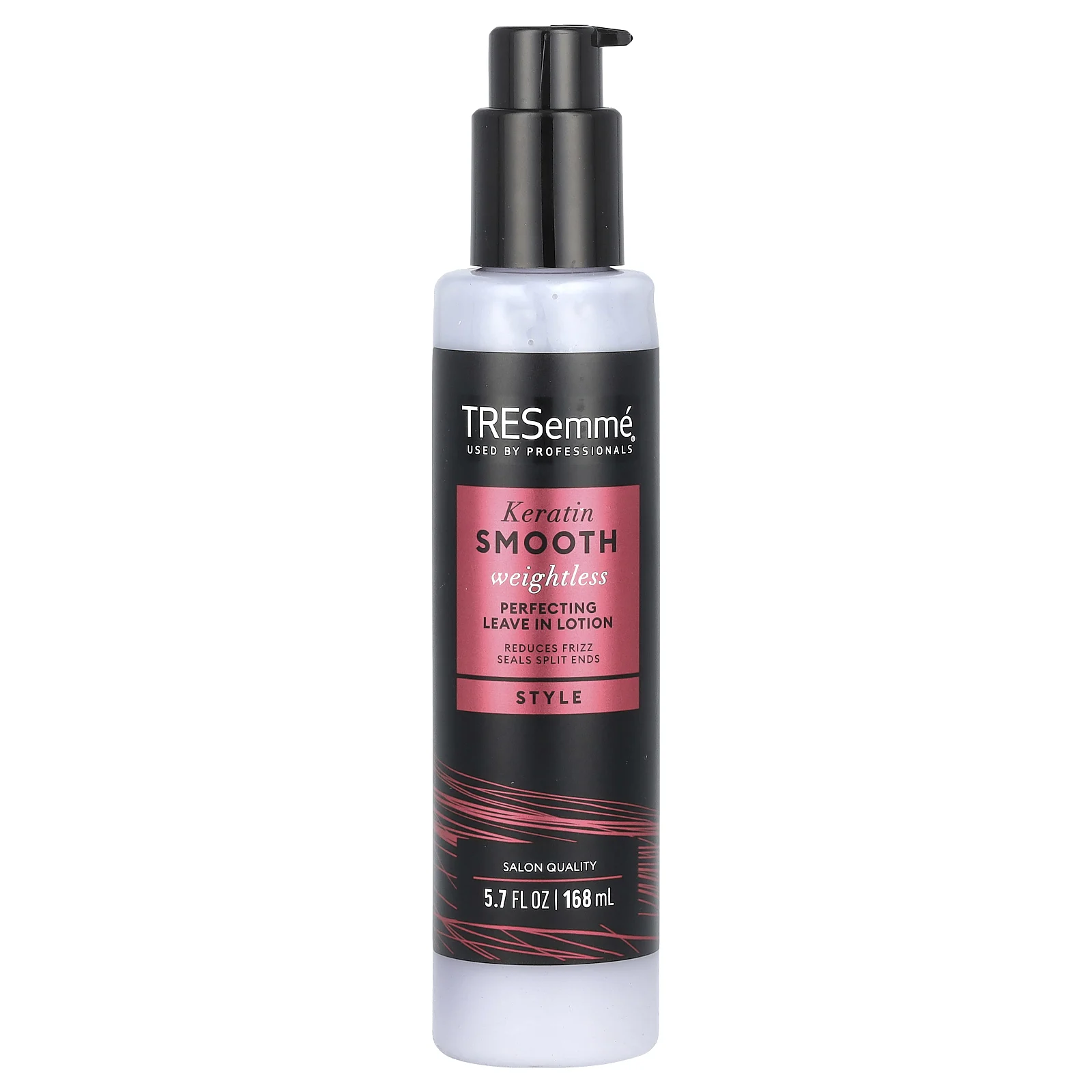 Tresemme, Keratin Smooth, невесомый совершенствующий несмываемый лосьон, 168 мл (5,7 жидк. Унции)