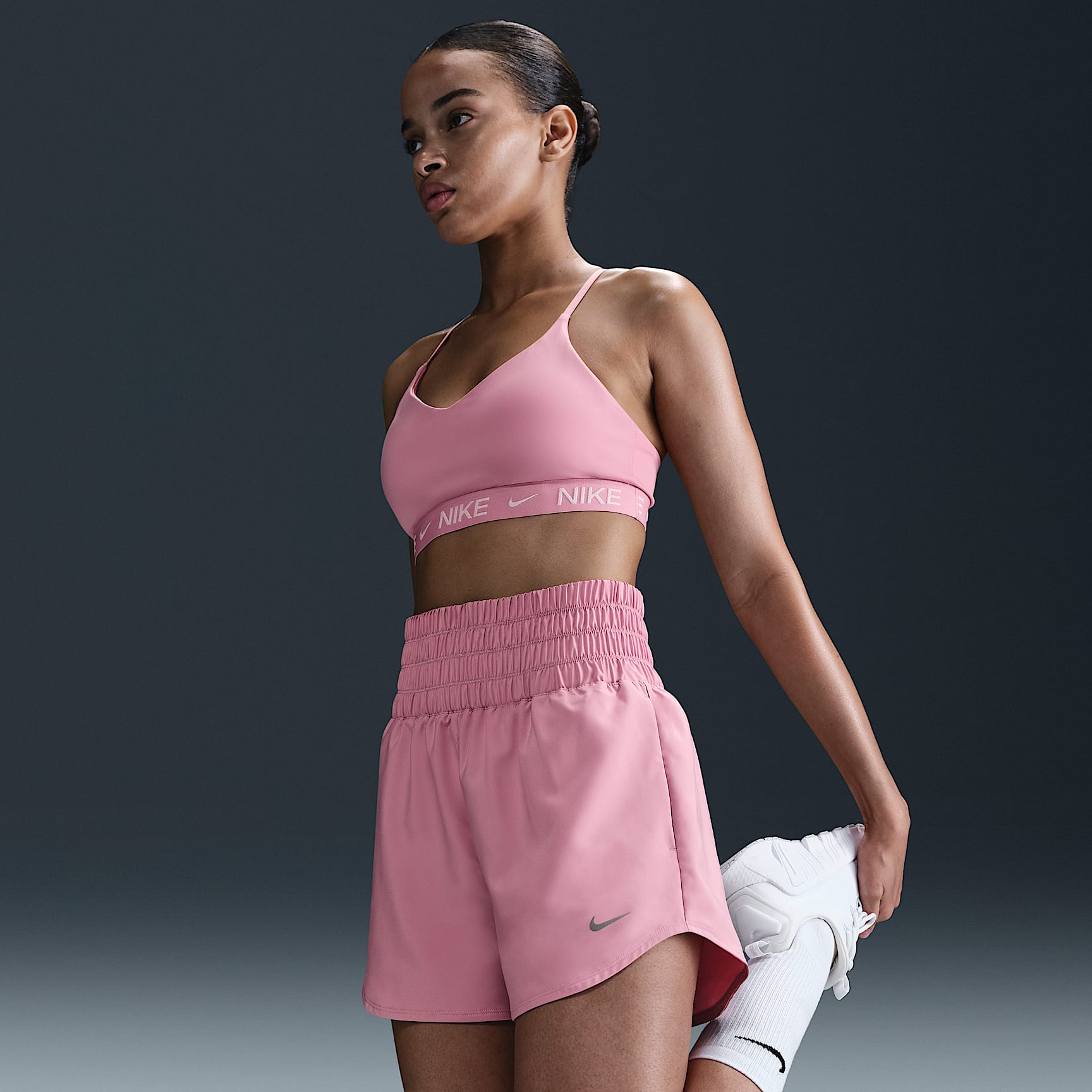Nike One Women's Dri-FIT Ultra High-Waisted 3" Brief-Lined Shorts