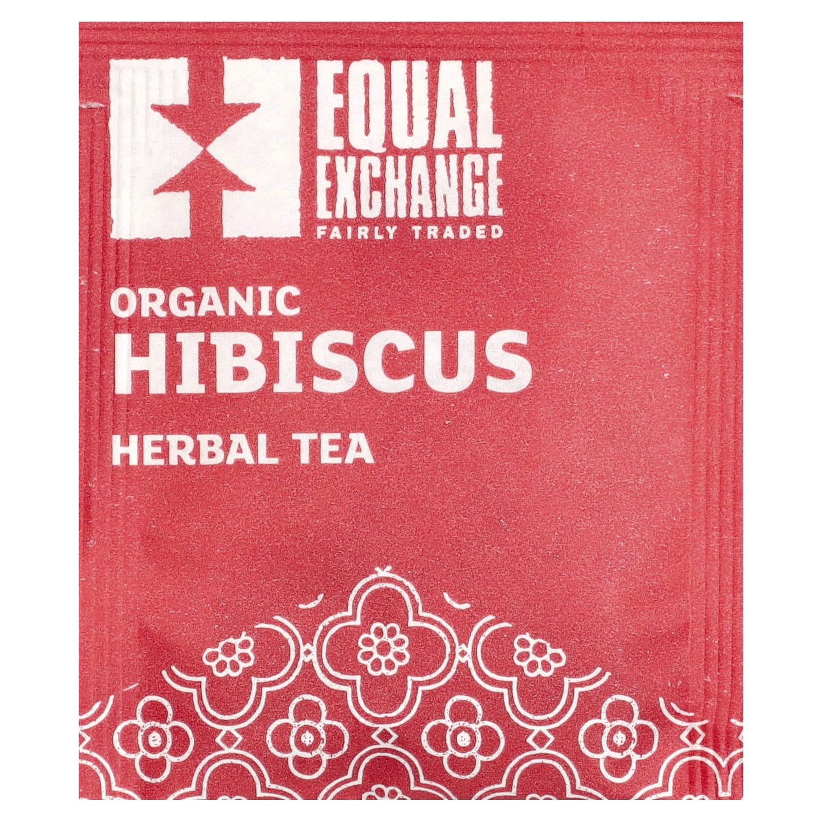 Equal Exchange, Органический травяной чай из гибискуса, без кофеина, 20 чайных пакетиков, 40 г (1,41 унции)