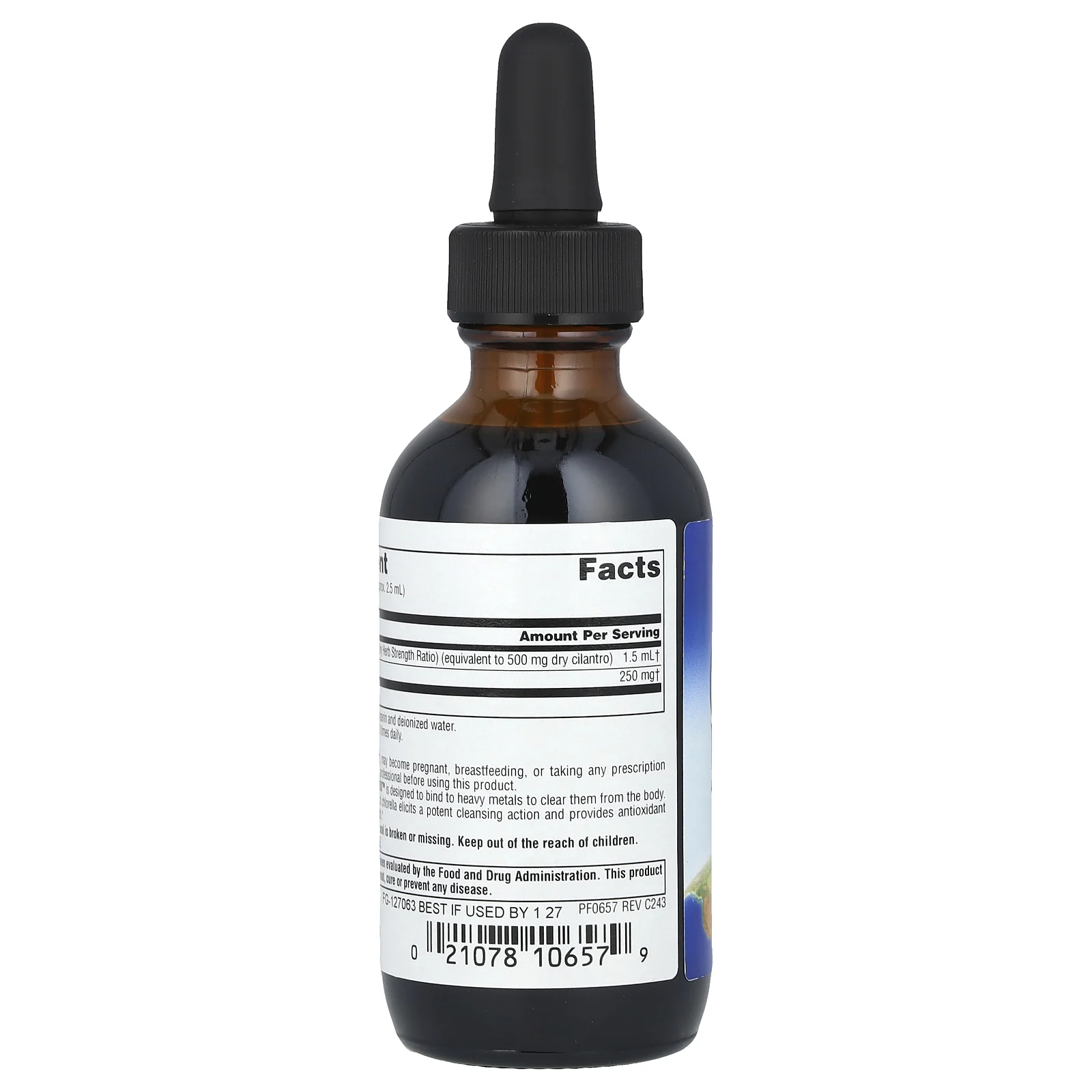 Planetary Herbals, Cilantro Heavy Metal Detox ™ с хлореллой, 59,14 мл (2 жидк. Унции)