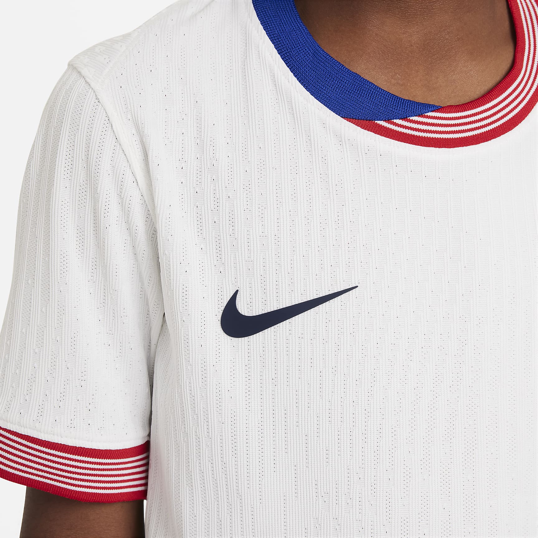 USMNT 2024 Match Home Big Kids' Nike Dri-FIT ADV Soccer Authentic Jersey